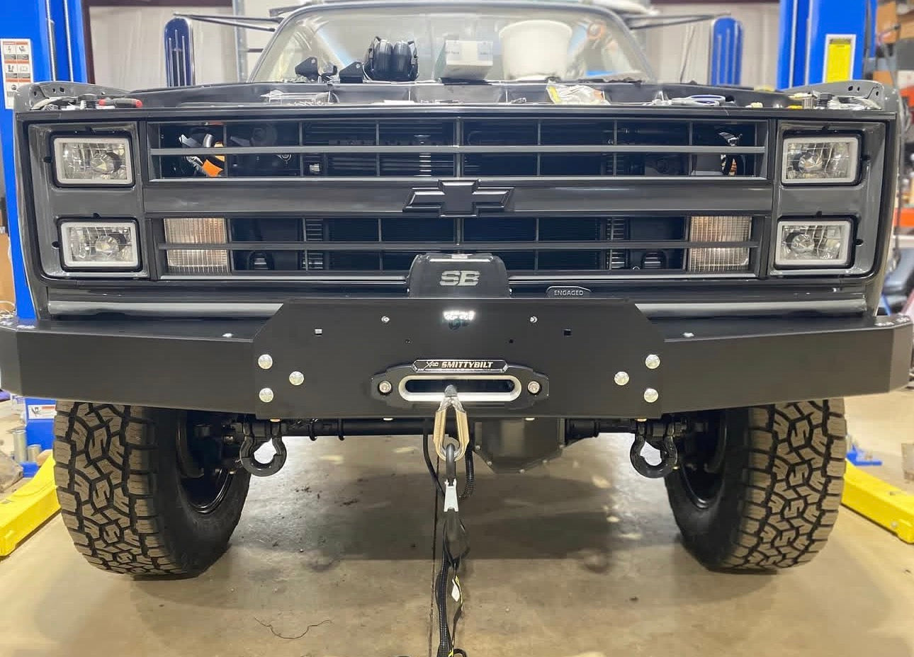 'GOAT' winch bumper - GM trucks
