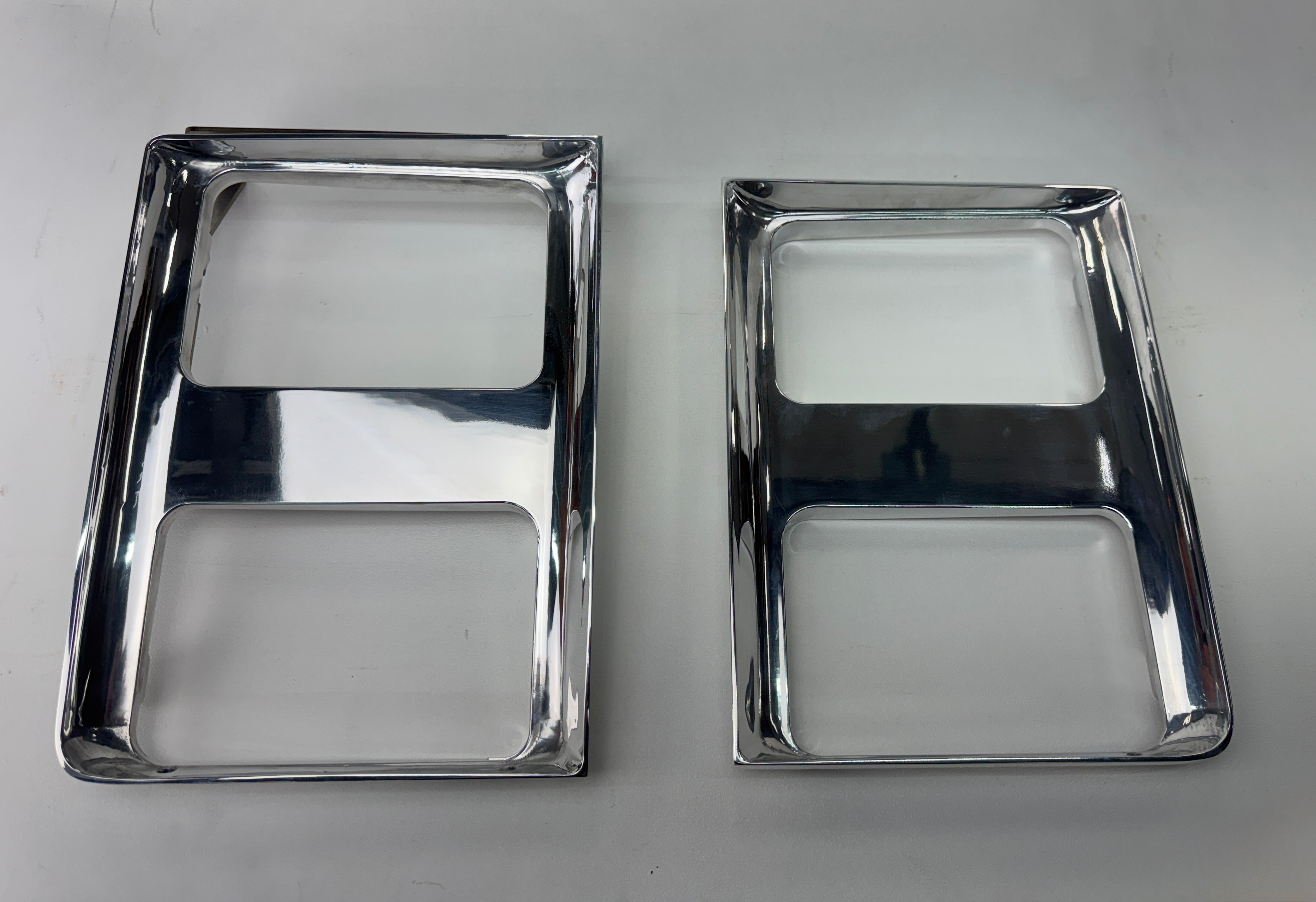 Billet Aluminum Headlight Bezels 1985-87 Chevrolet Truck