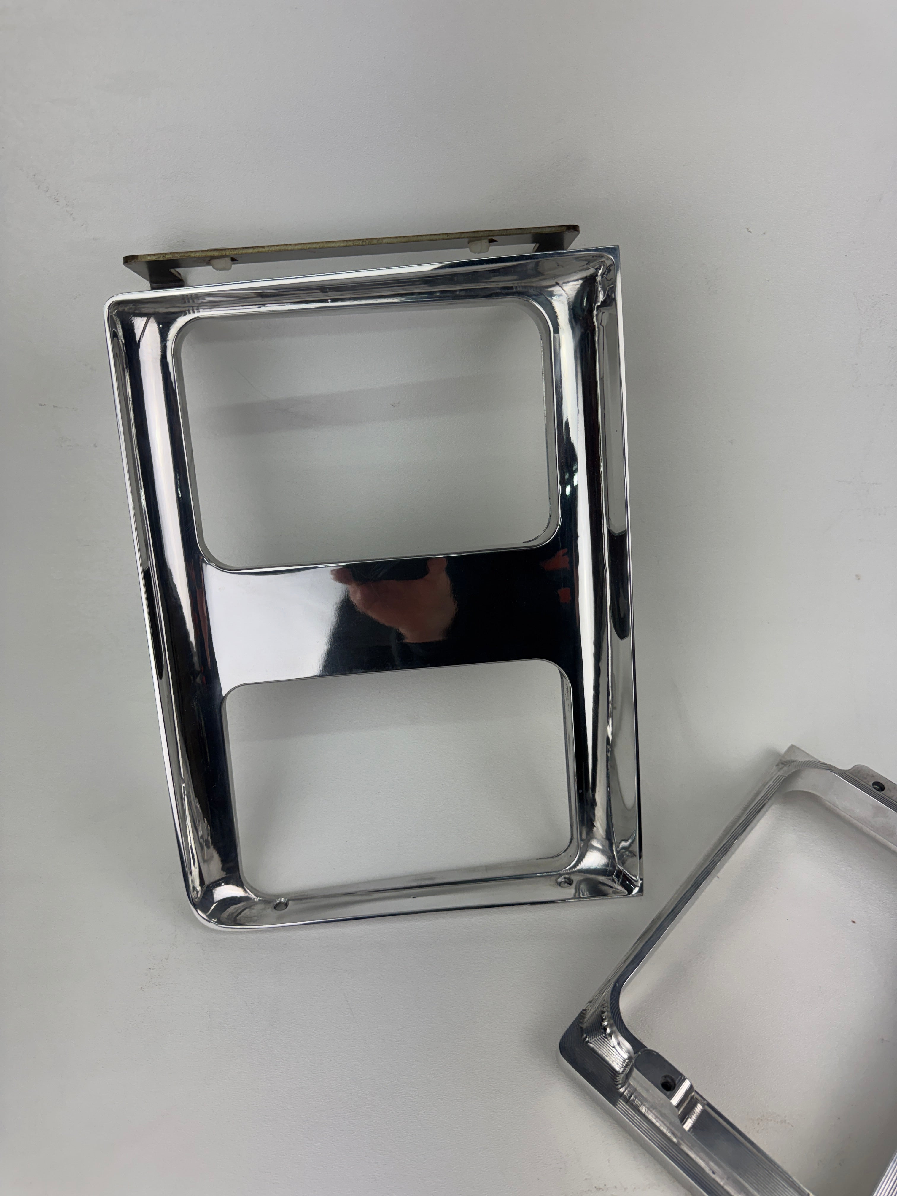 Billet Aluminum Headlight Bezels 1985-87 Chevrolet Truck