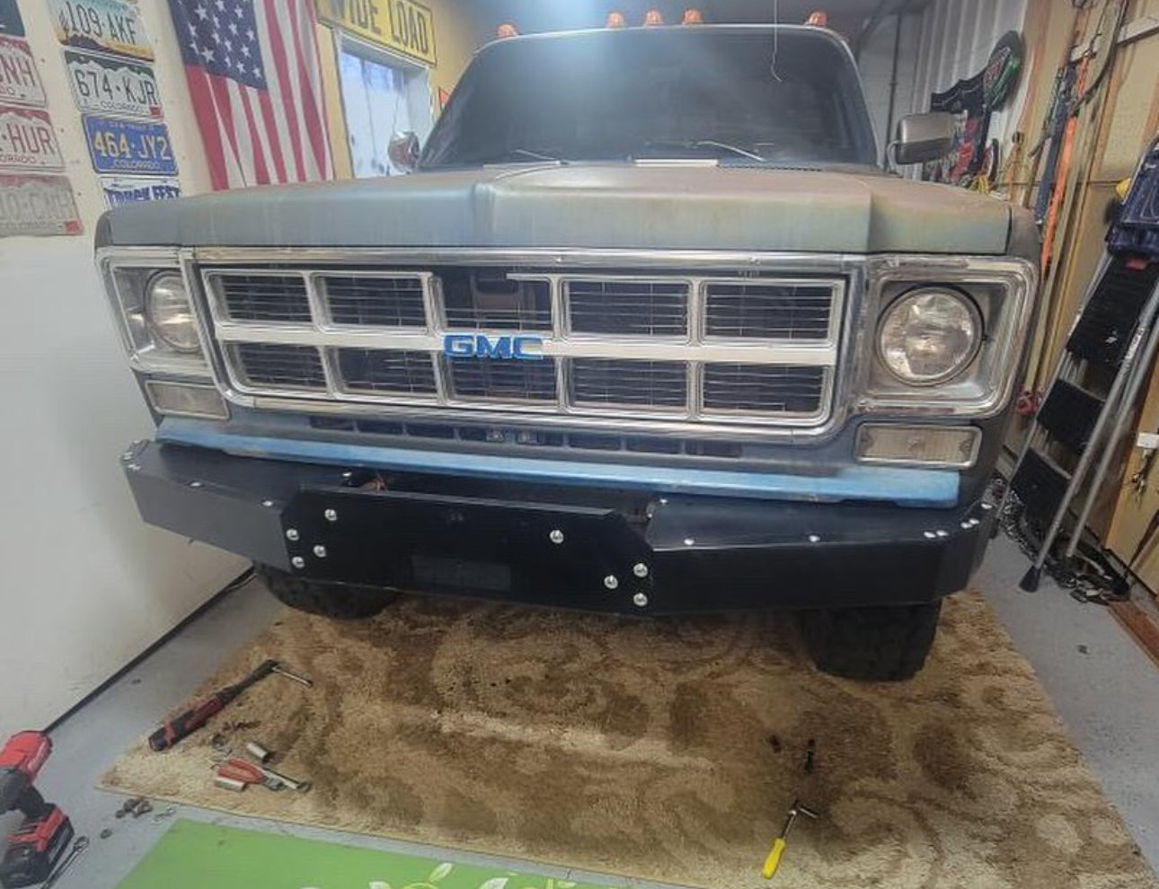 'GOAT' winch bumper - GM trucks