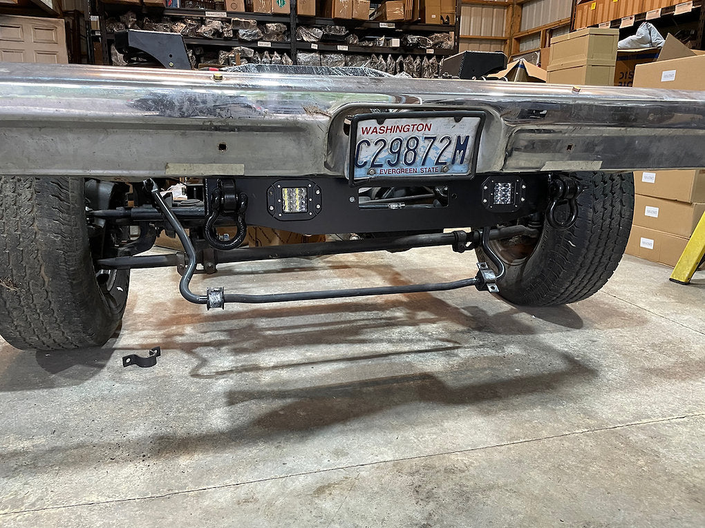 1967-1979 Ford Behind Bumper Winch Mount