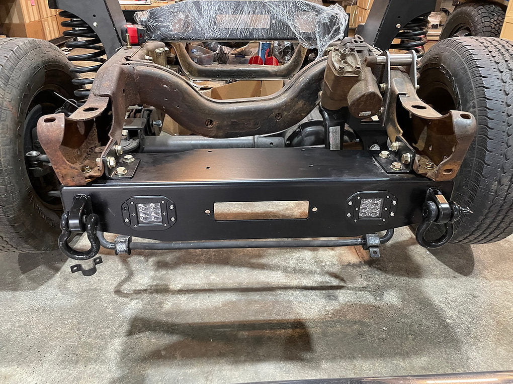 1967-1979 Ford Behind Bumper Winch Mount