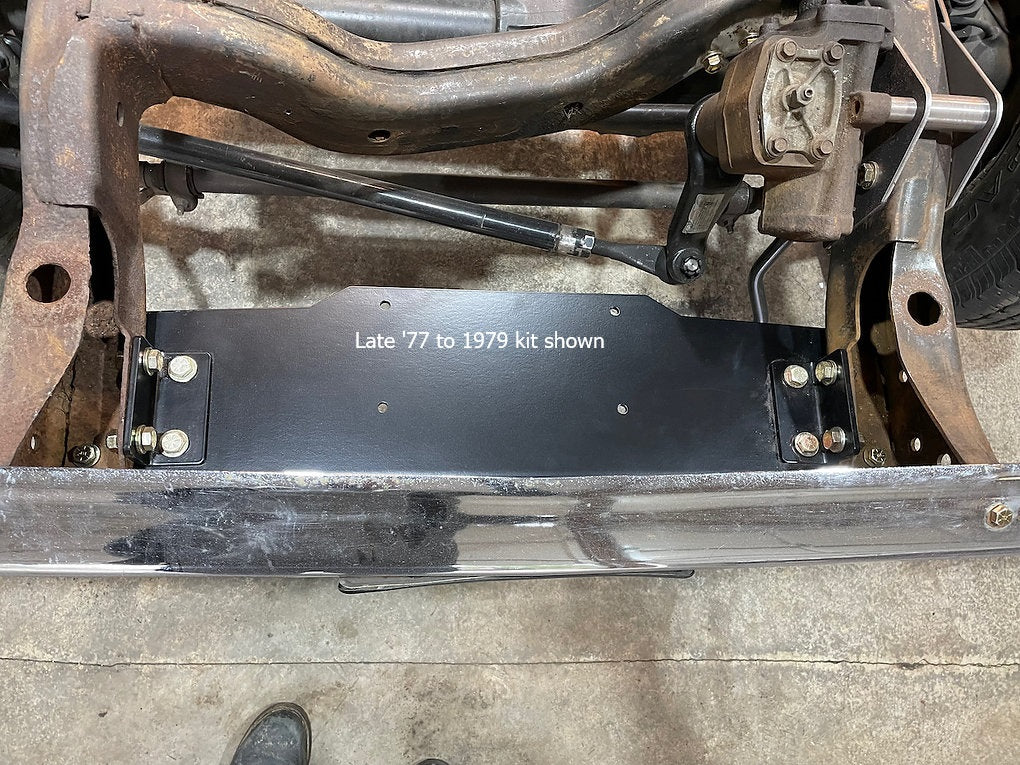 1967-1979 Ford Behind Bumper Winch Mount