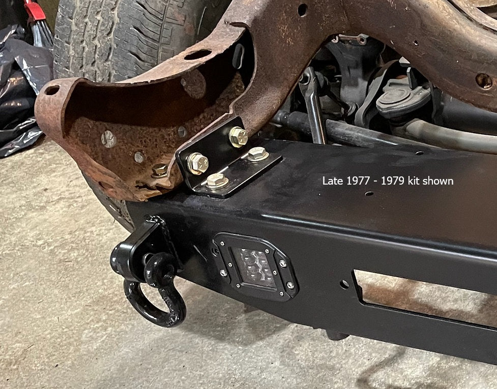 1967-1979 Ford Behind Bumper Winch Mount