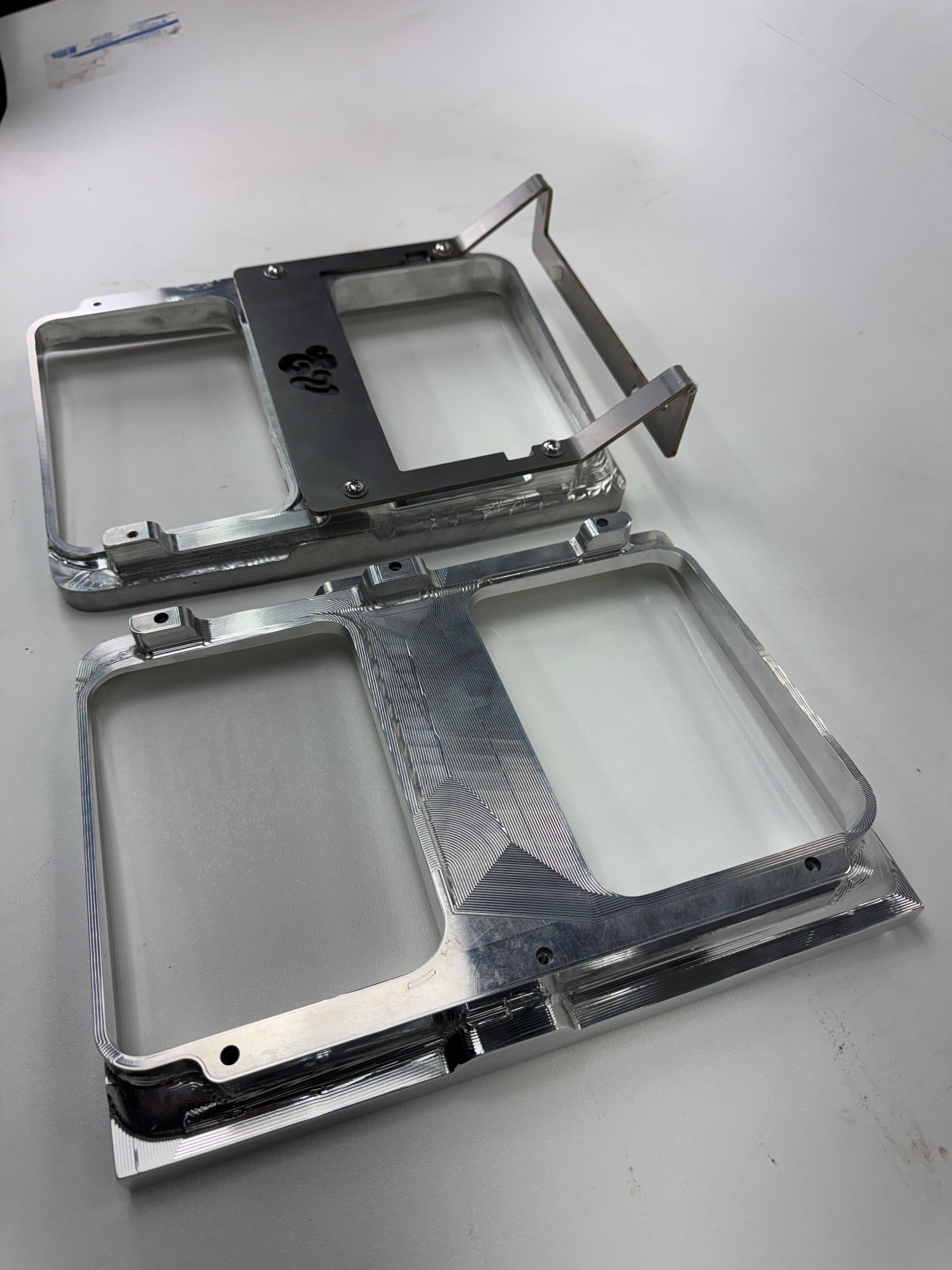 Billet Aluminum Headlight Bezels 1985-87 Chevrolet Truck