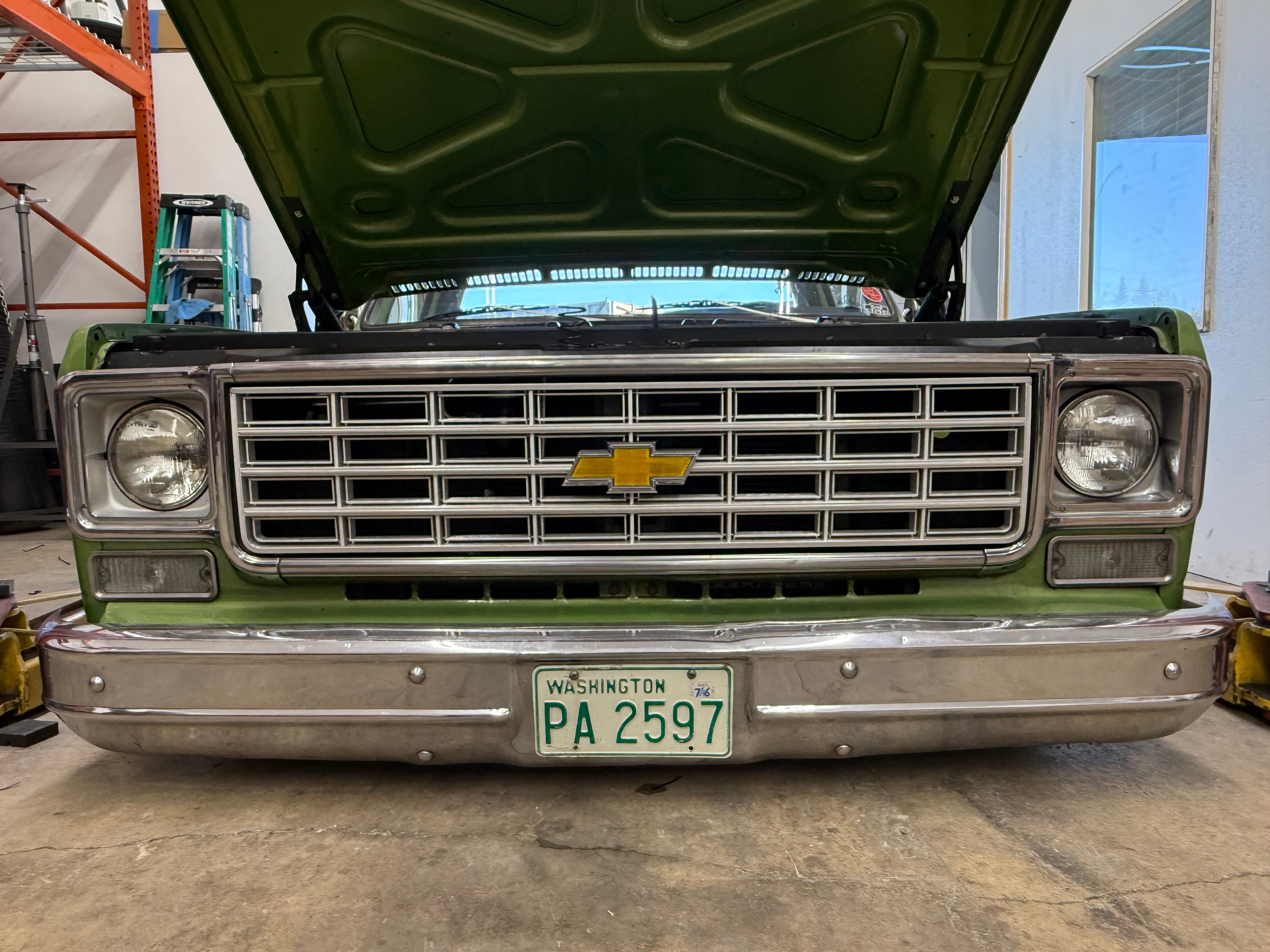 Grille AF (Aluminum Fabricated) 1975-76 Chevrolet Truck