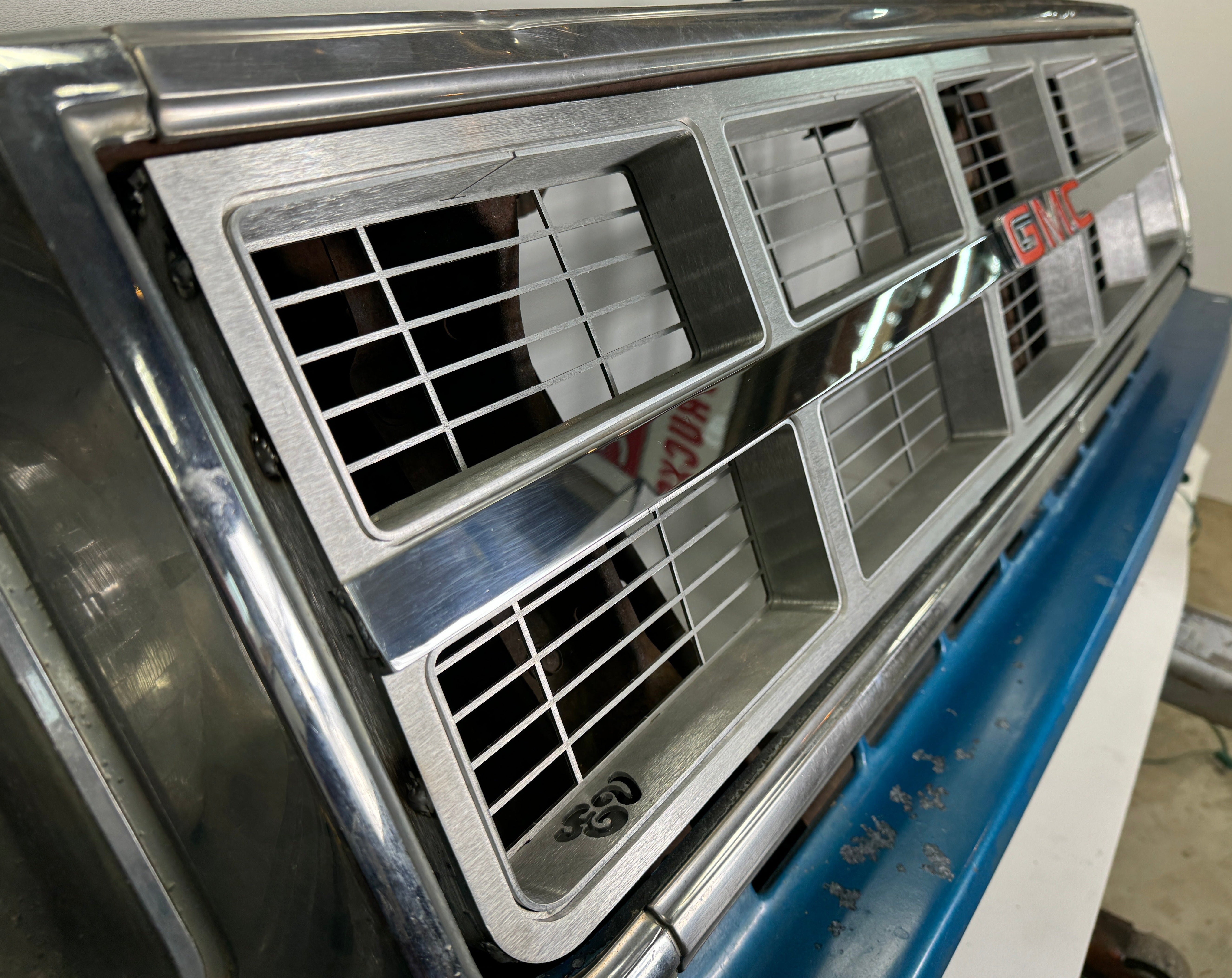 Grille AF (Aluminum Fabricated) 1977-80 GMC Truck | Engineered Vintage | Custom Grilles for Classic Trucks