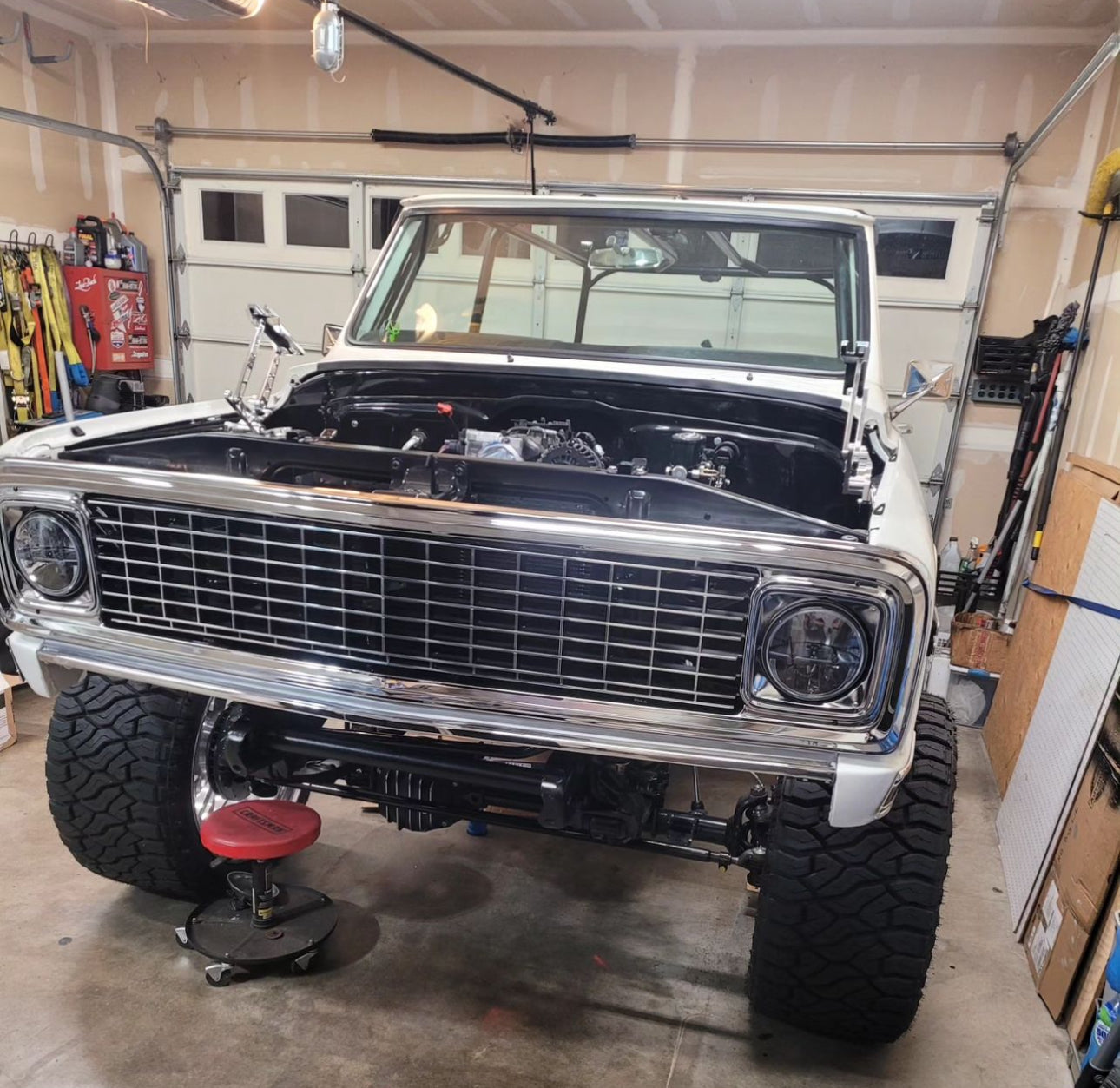 Grille AF (Aluminum Fabricated) 1971-72 Chevrolet Truck Inner Grille