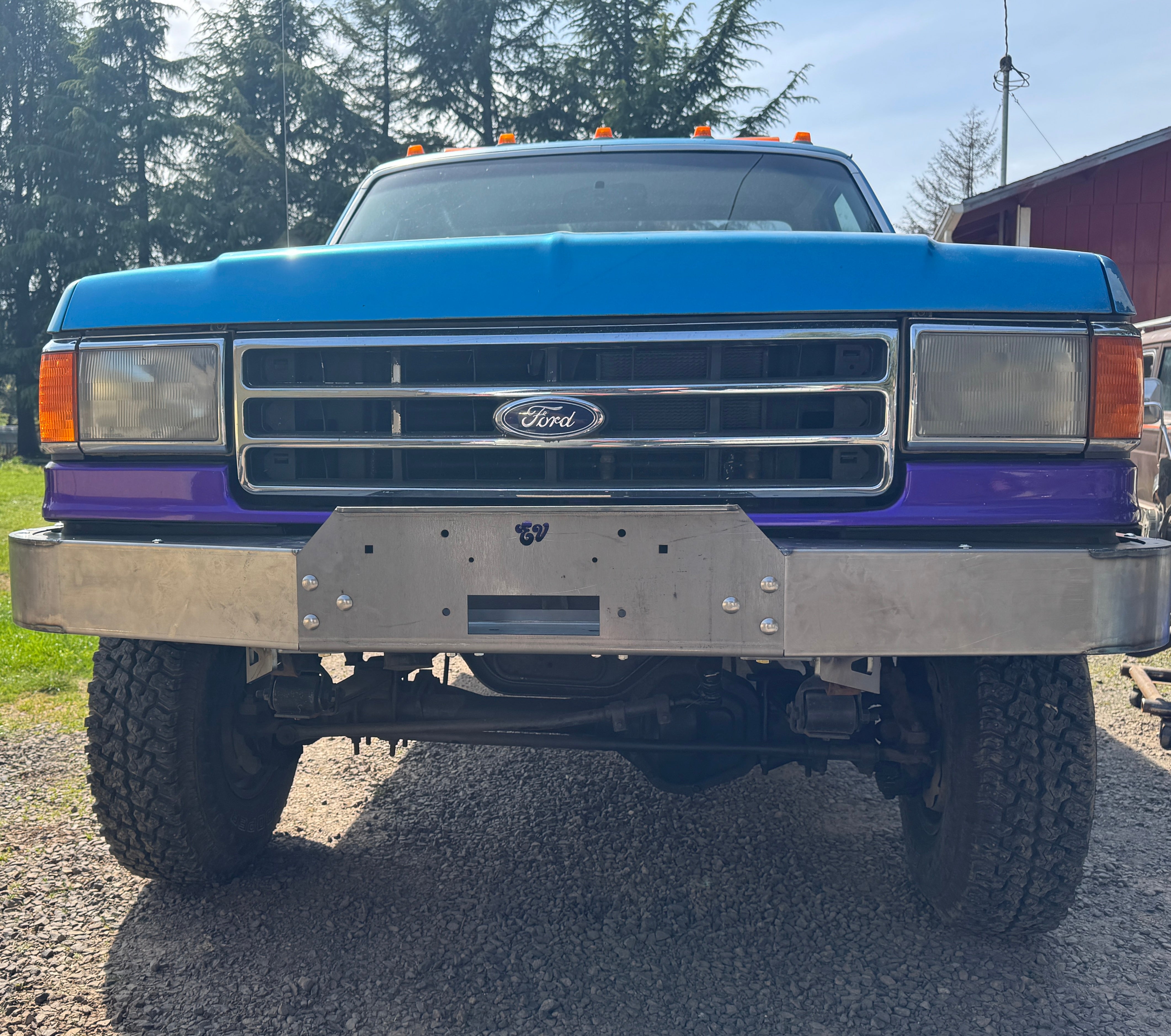 ‘GOAT' winch bumper: 87-96/97 FORD trucks