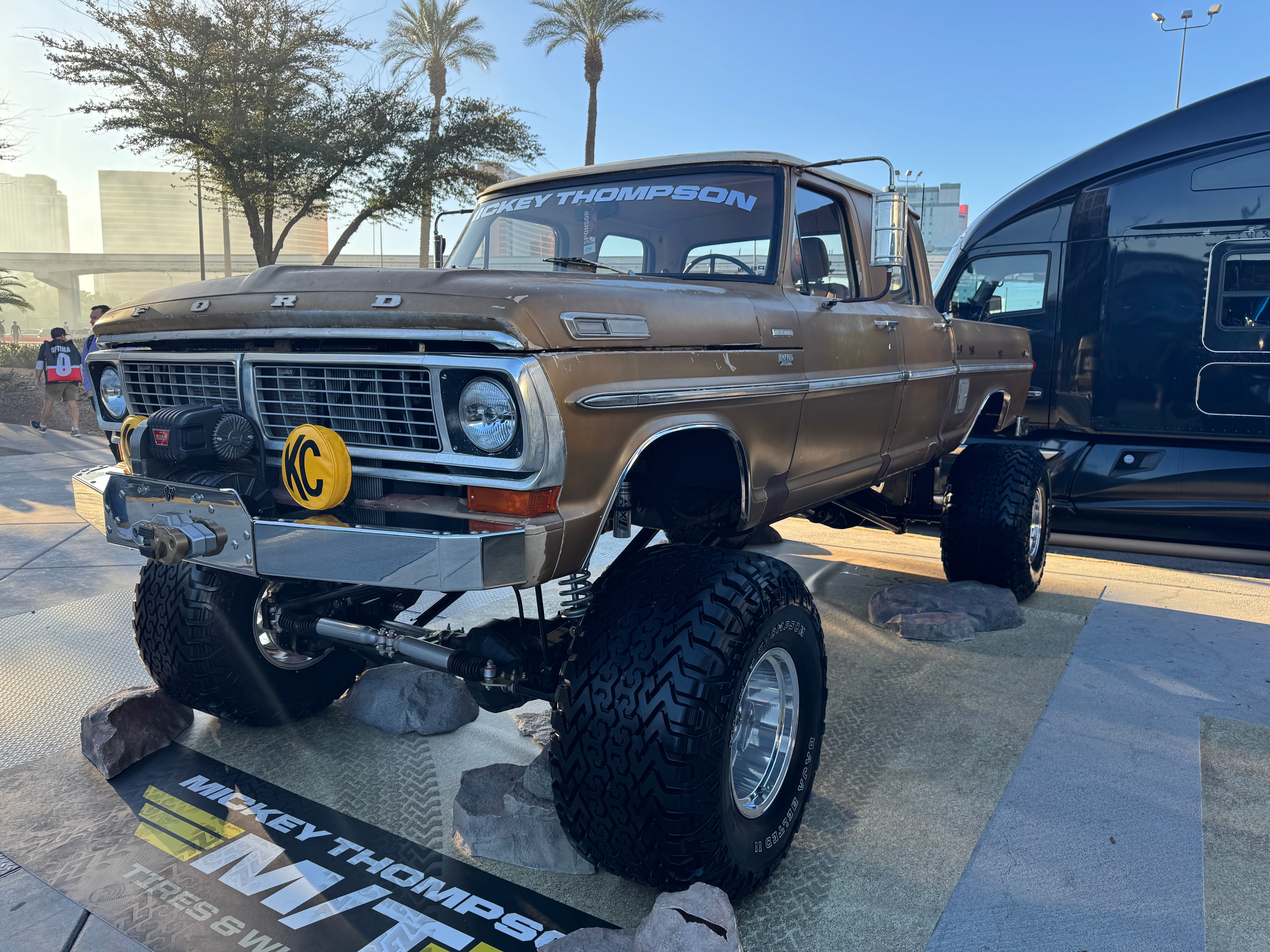 'GOAT' winch bumper - FORD trucks
