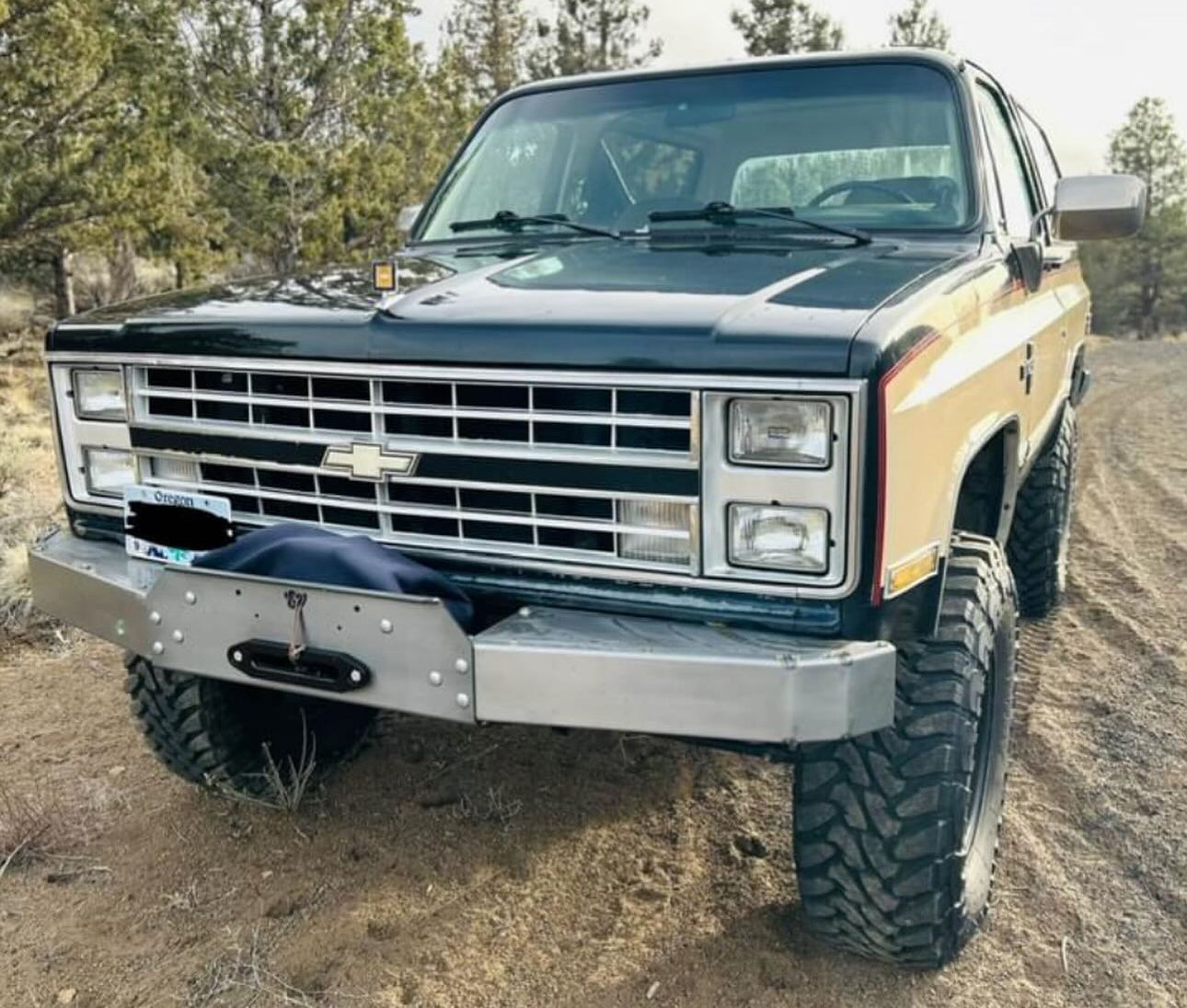 'GOAT' winch bumper - GM trucks