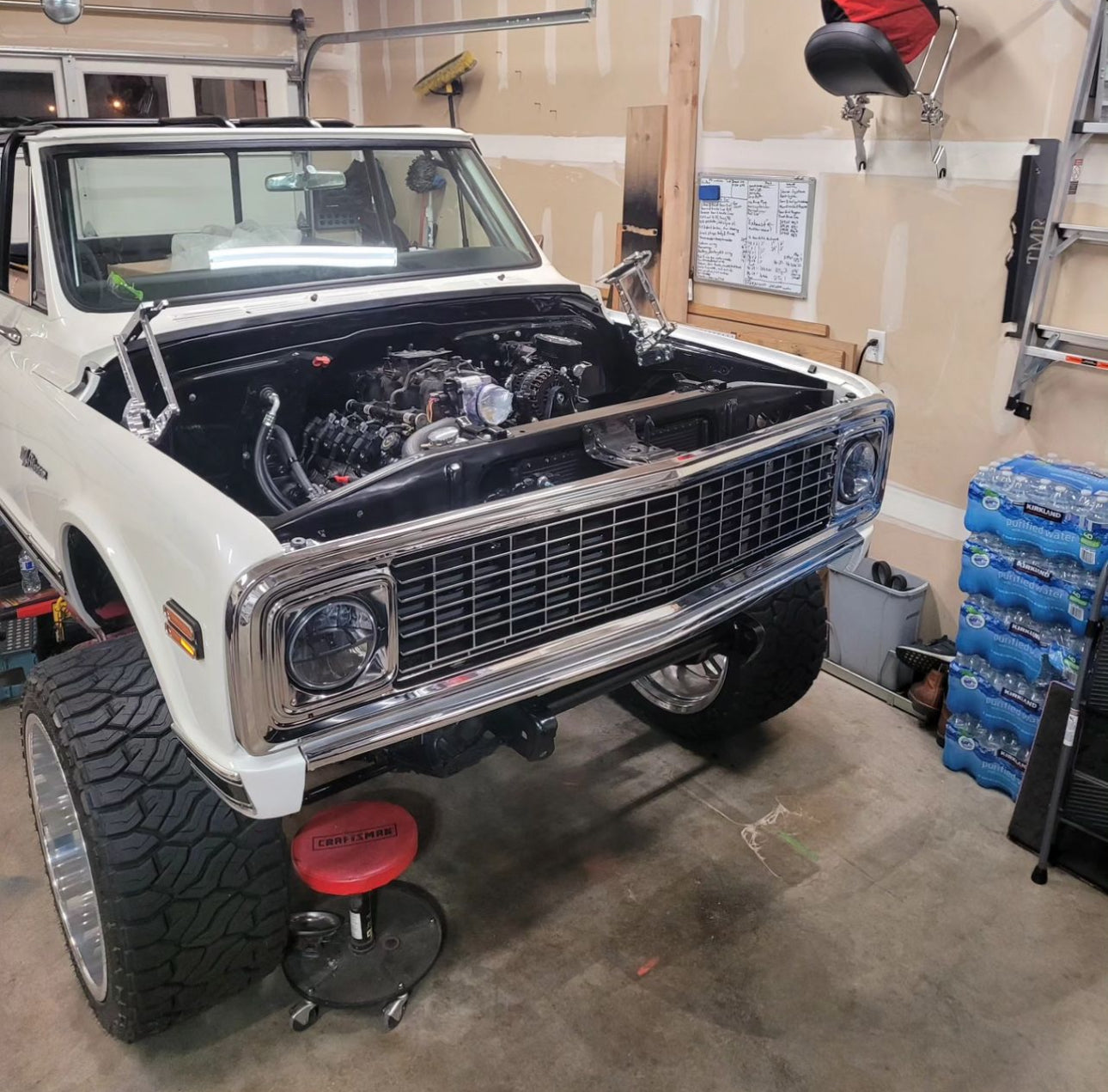 Grille AF (Aluminum Fabricated) 1971-72 Chevrolet Truck Inner Grille