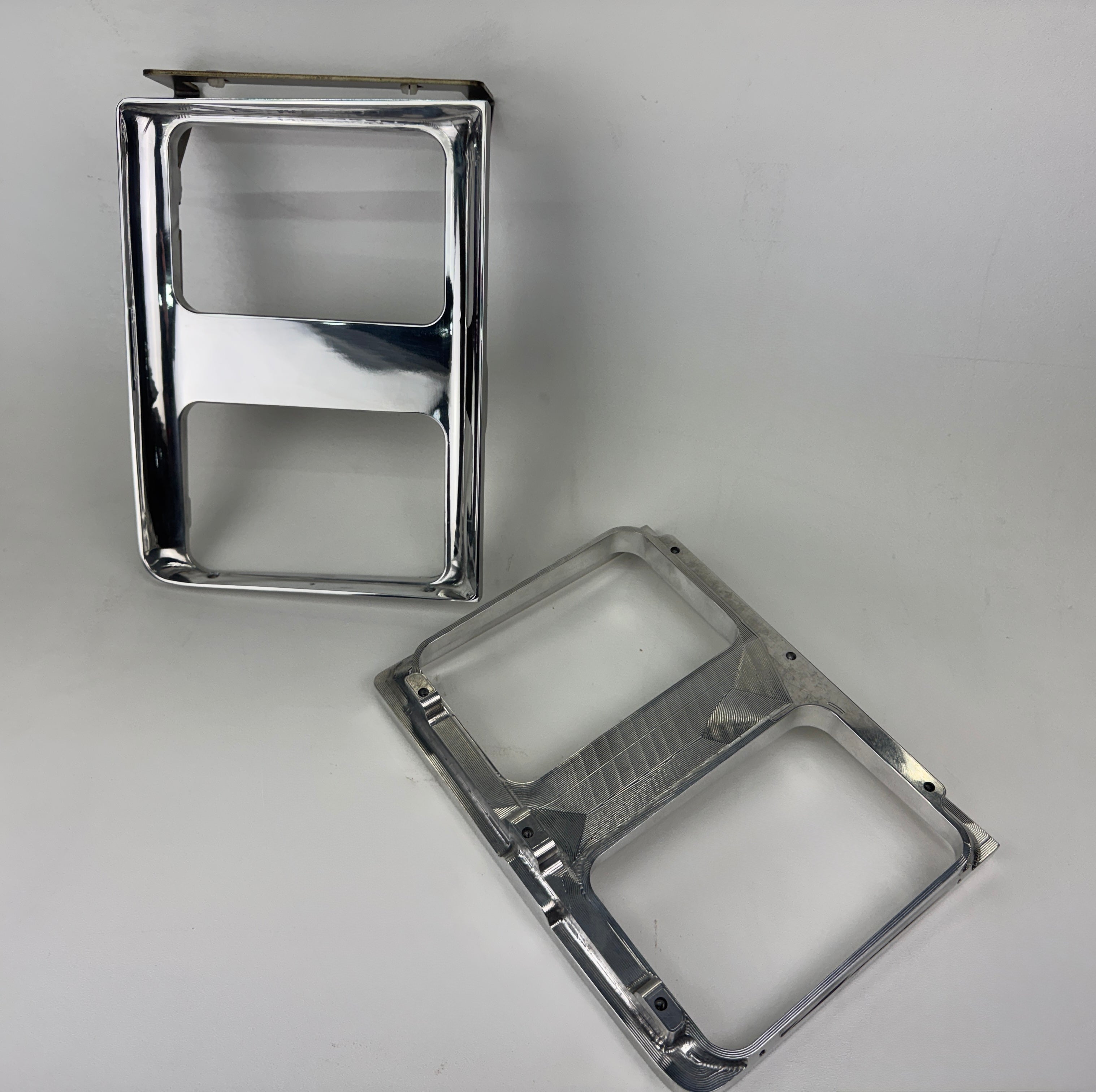 Billet Aluminum Headlight Bezels 1985-87 Chevrolet Truck