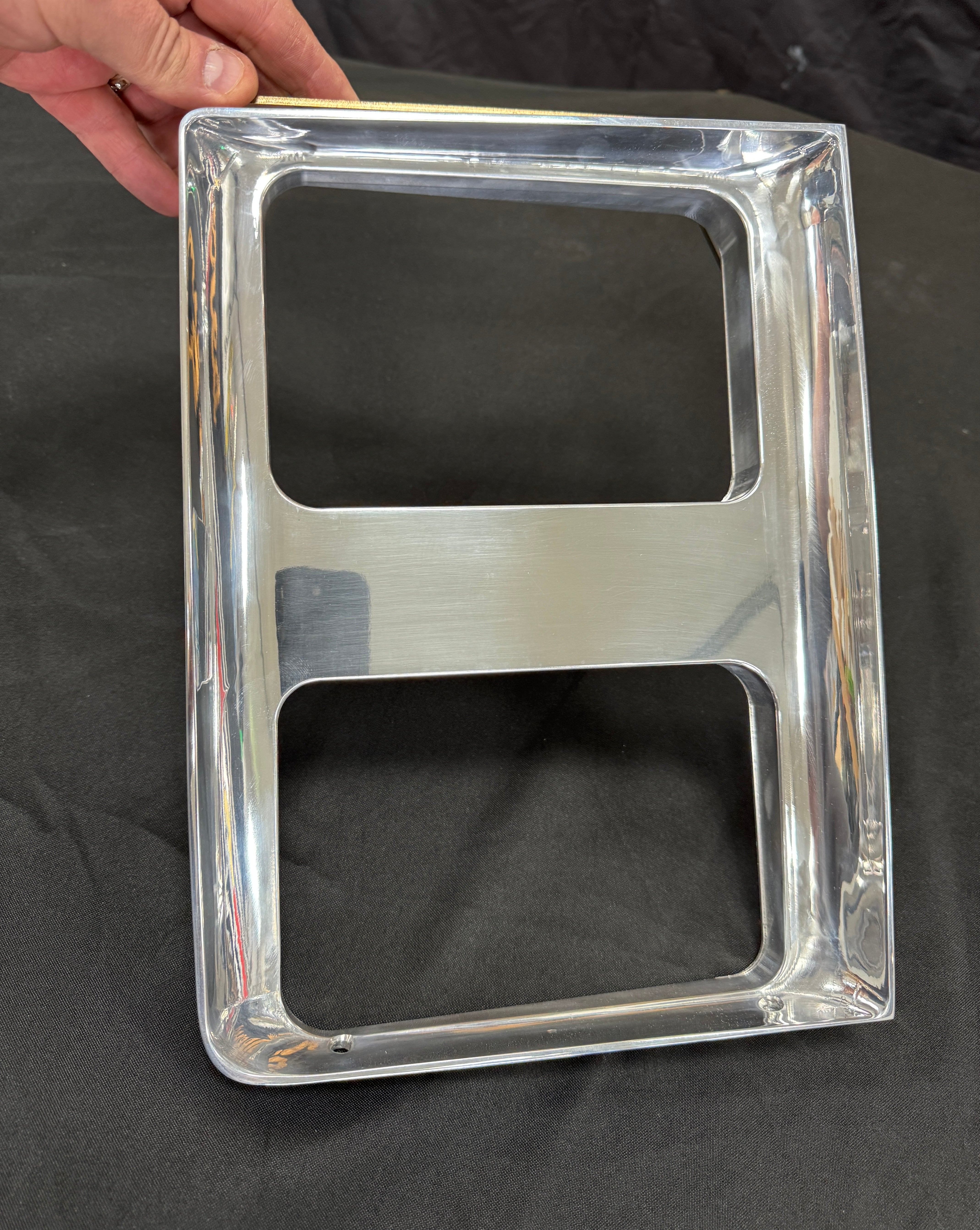 Billet Aluminum Headlight Bezels 1985-87 Chevrolet Truck