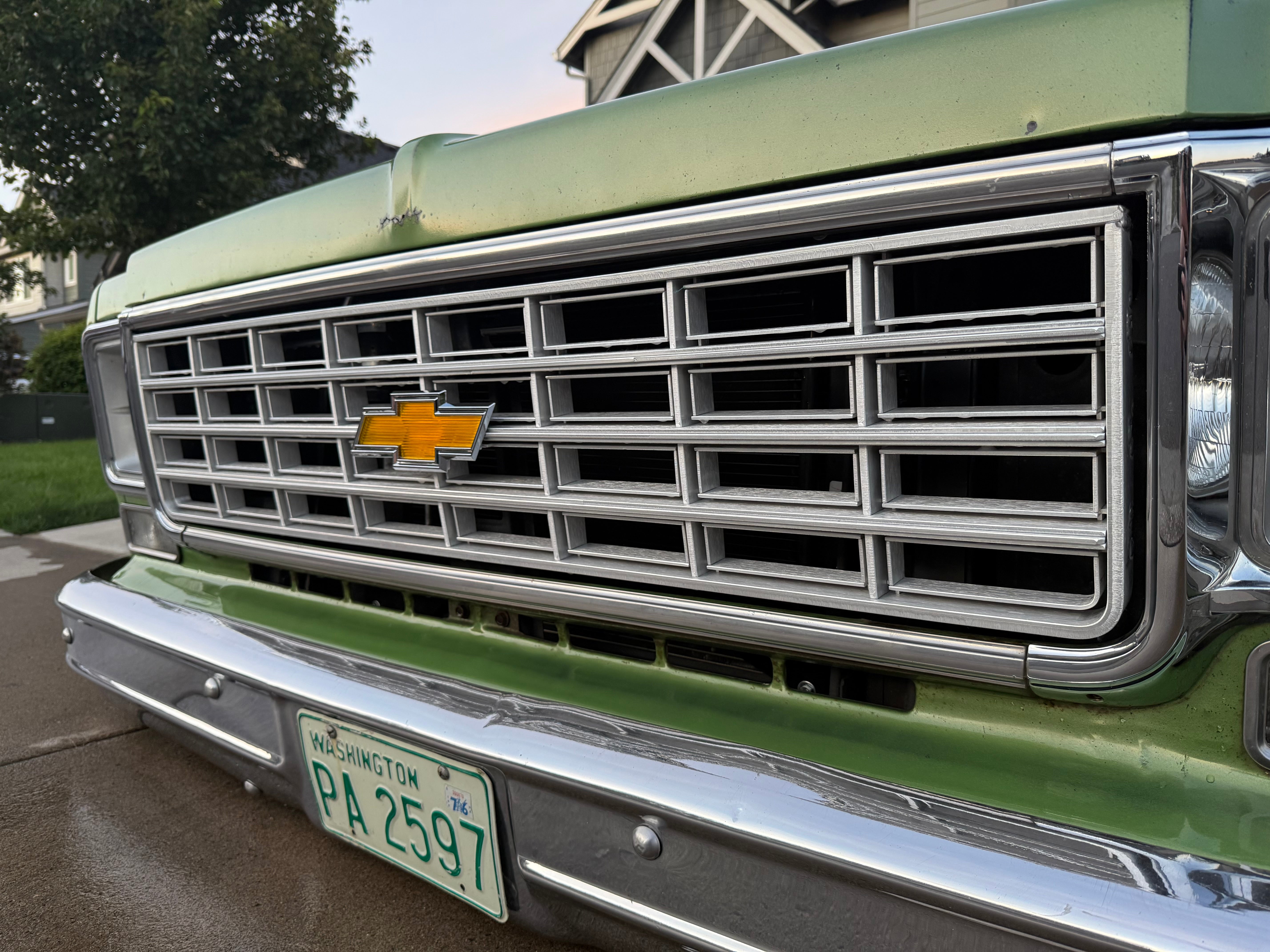Grille AF (Aluminum Fabricated) 1975-76 Chevrolet Truck