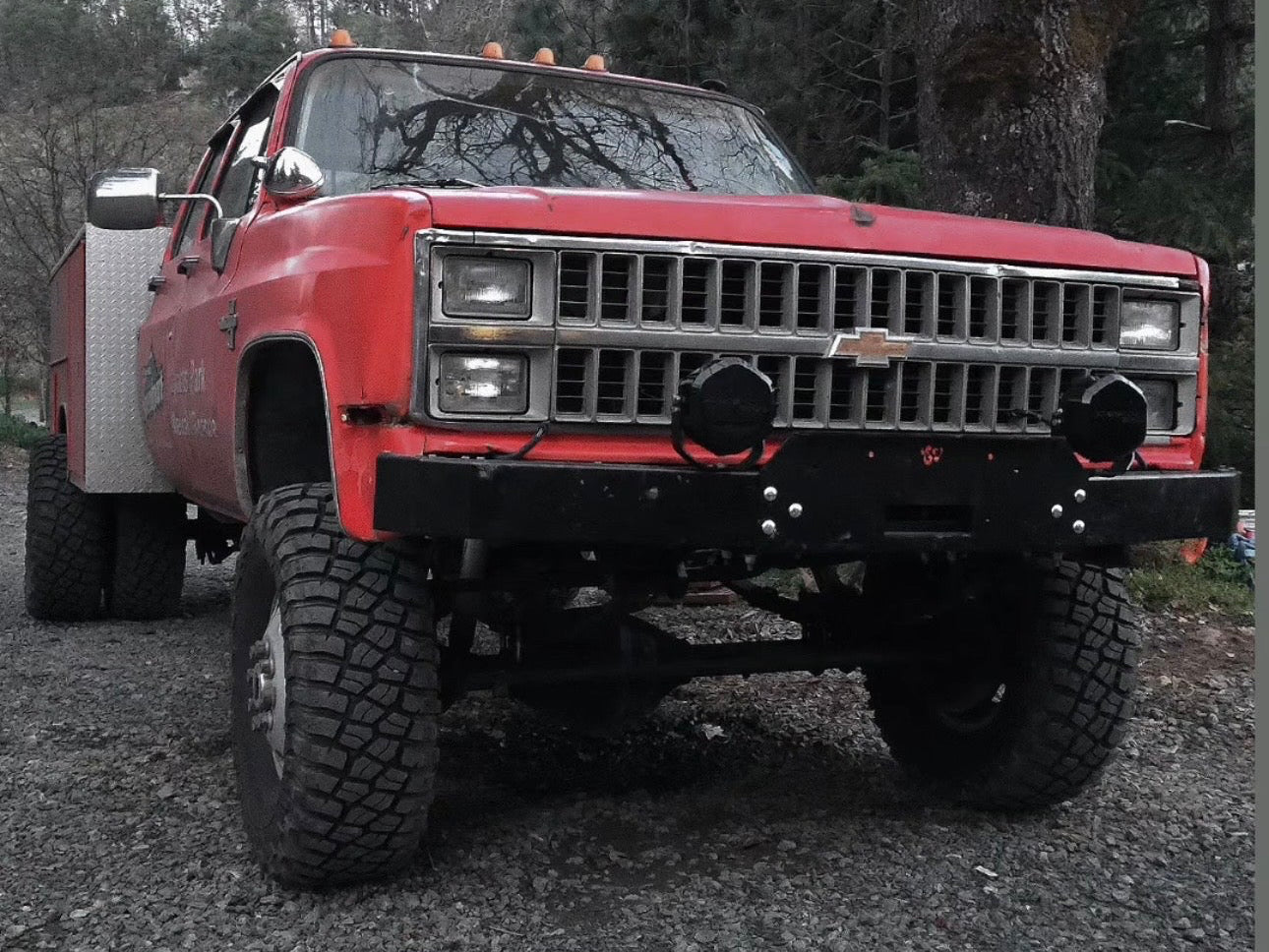 'GOAT' winch bumper - GM trucks