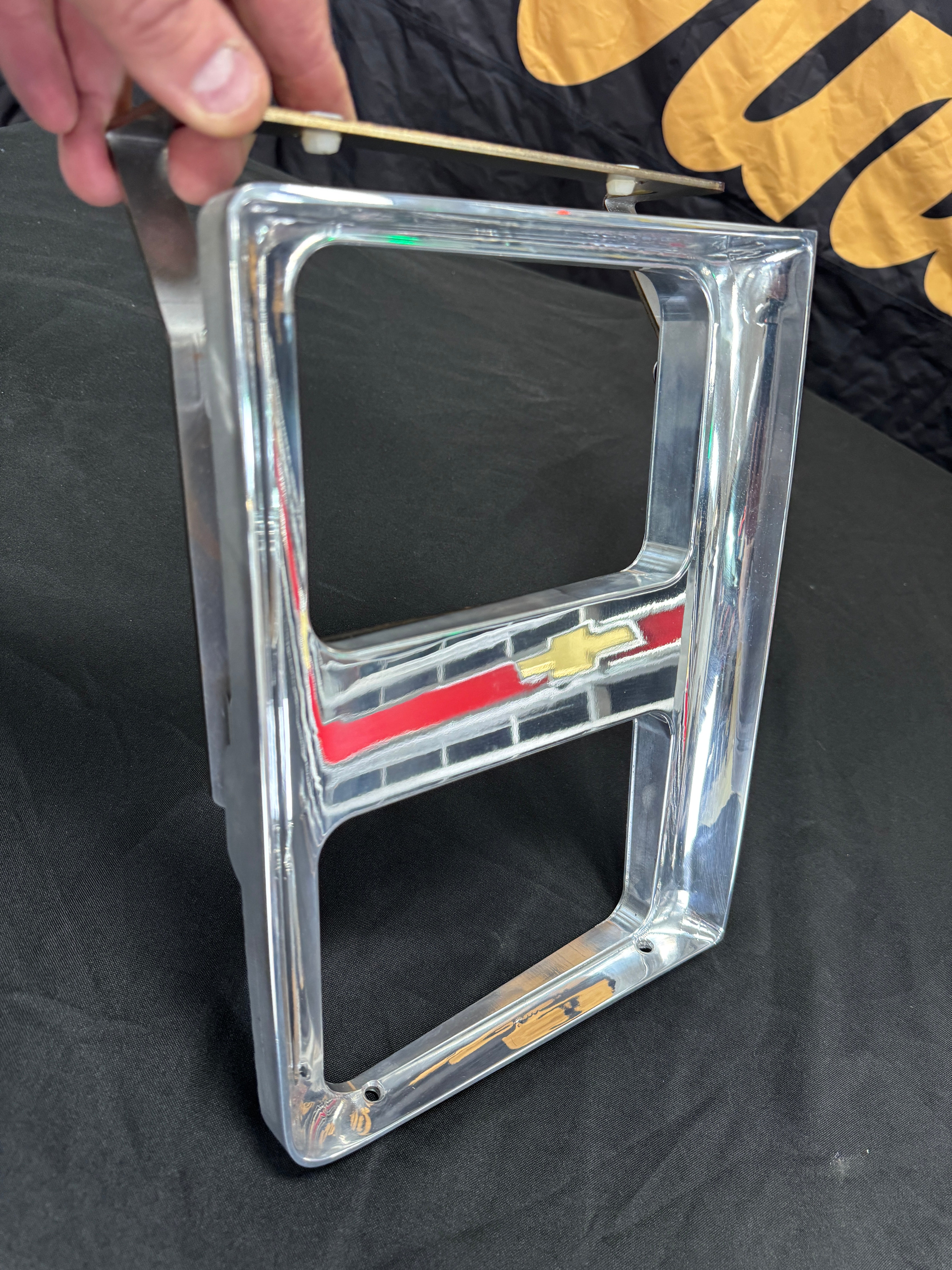 Billet Aluminum Headlight Bezels 1985-87 Chevrolet Truck