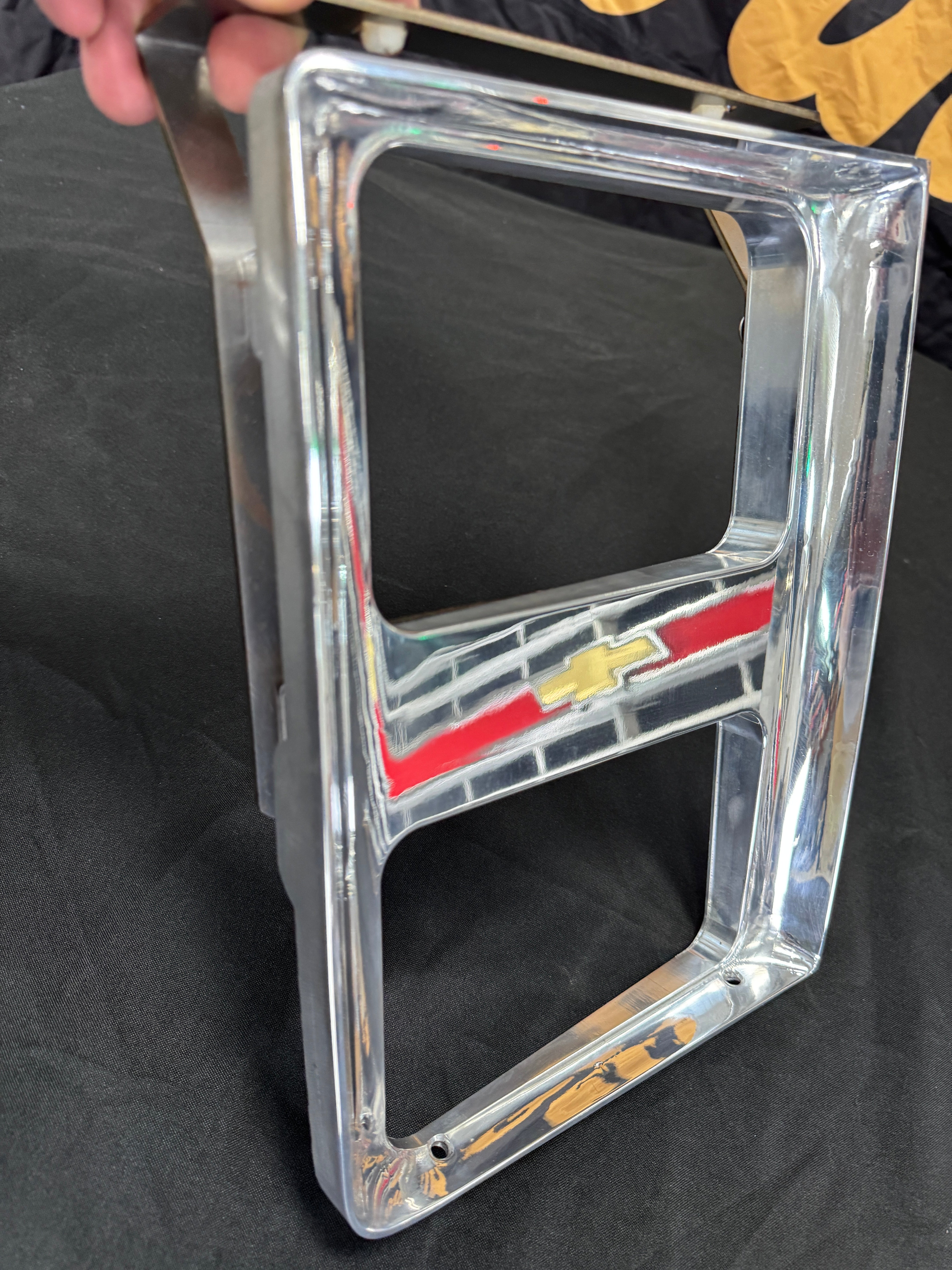 Billet Aluminum Headlight Bezels 1985-87 Chevrolet Truck