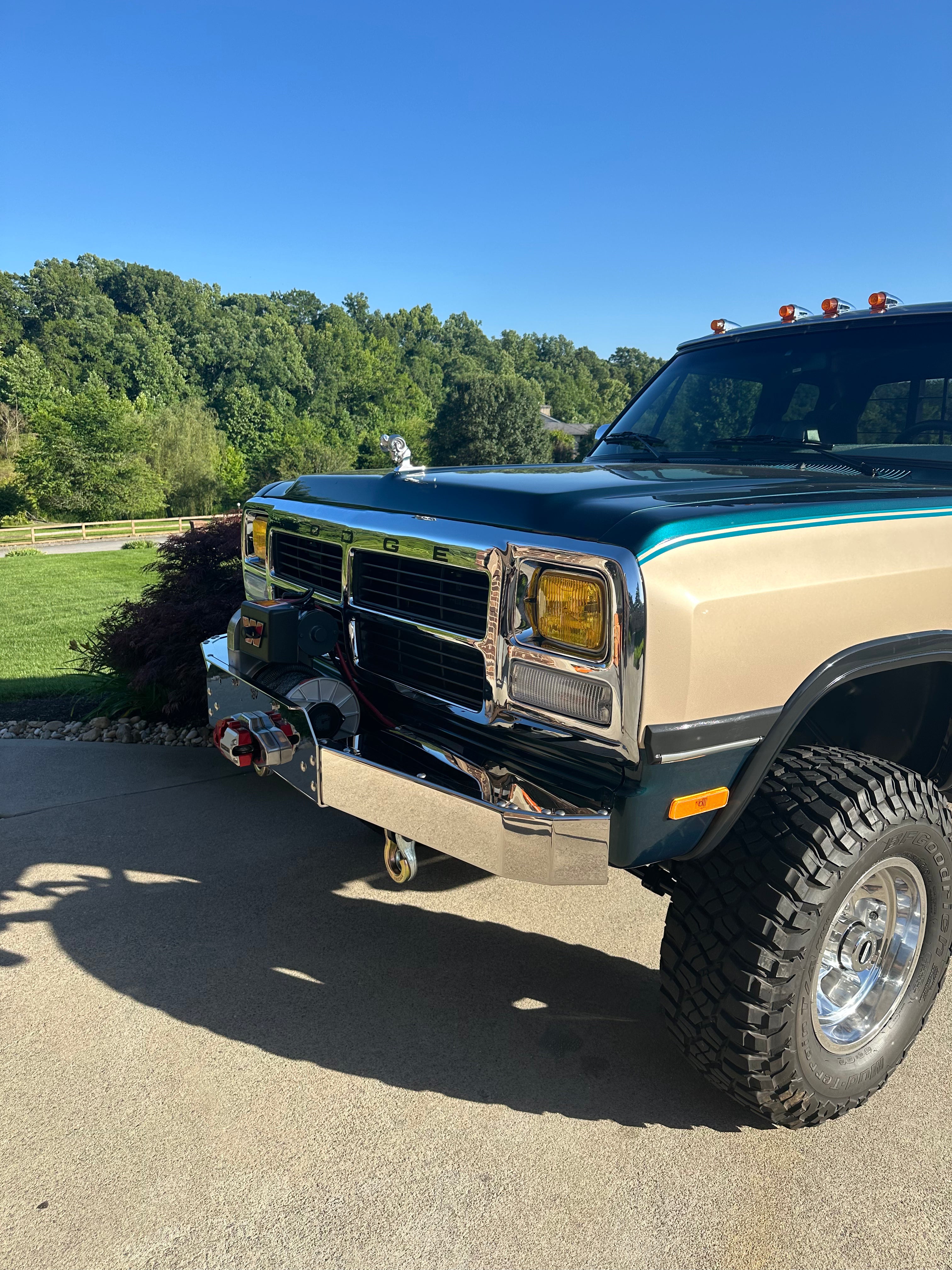 'GOAT' winch bumper - DODGE trucks