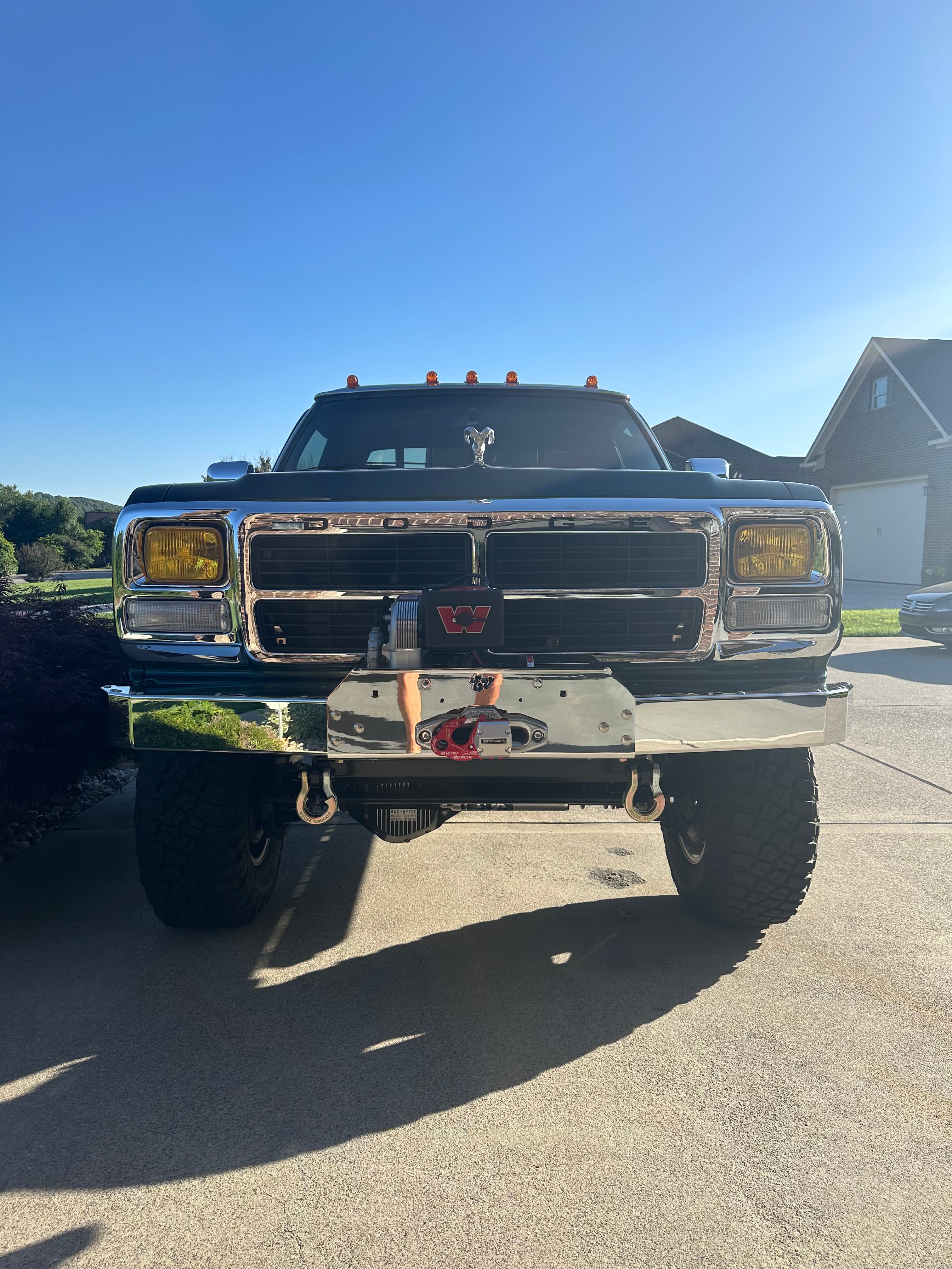 'GOAT' winch bumper - DODGE trucks
