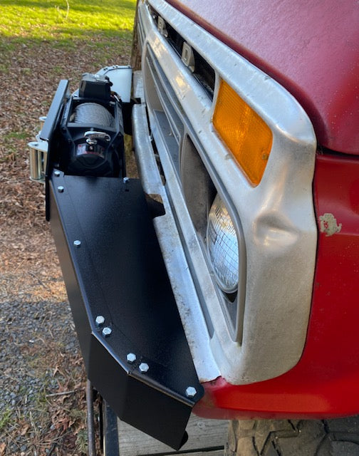 The 'GOAT' winch bumper | Engineered Vintage | Custom Winch Mounts & Recovery For Classic Trucks