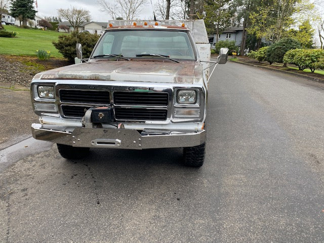 The 'GOAT' winch bumper | Engineered Vintage | Custom Winch Mounts & Recovery For Classic Trucks