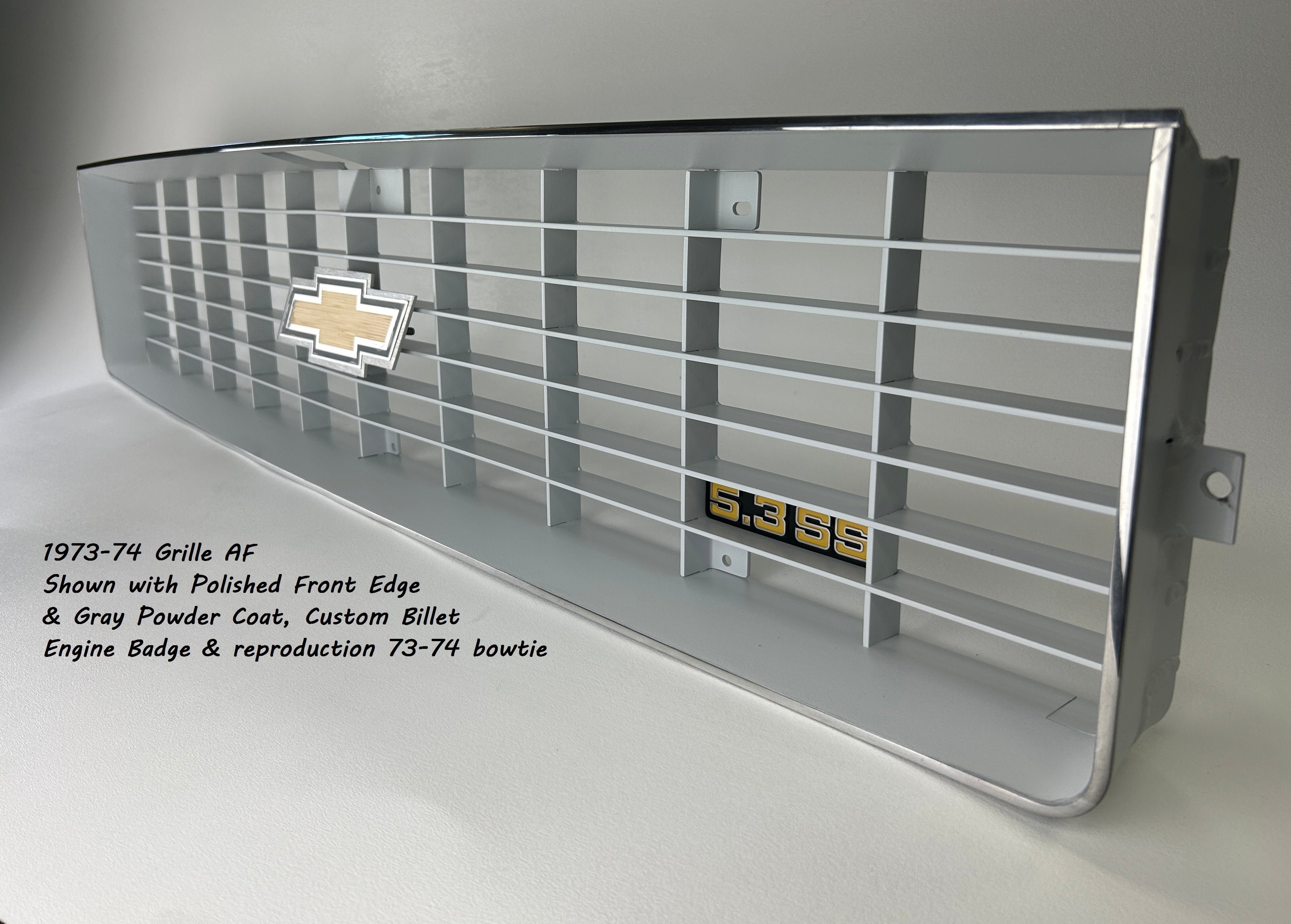 Grille AF (Aluminum Fabricated) 1973-74 Chevrolet Truck | Engineered Vintage | Custom Grilles for Classic Trucks