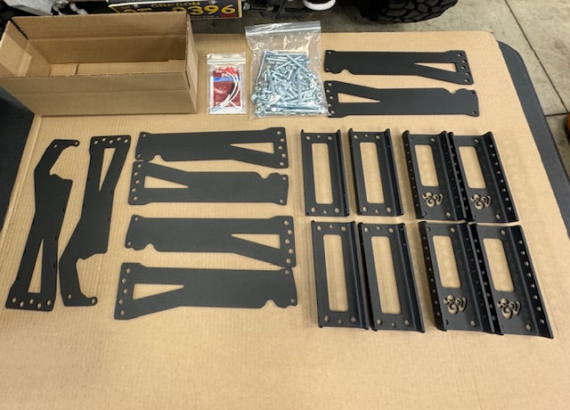 1967-1972 GM truck Amp Retractable Electric Step Mounting kit