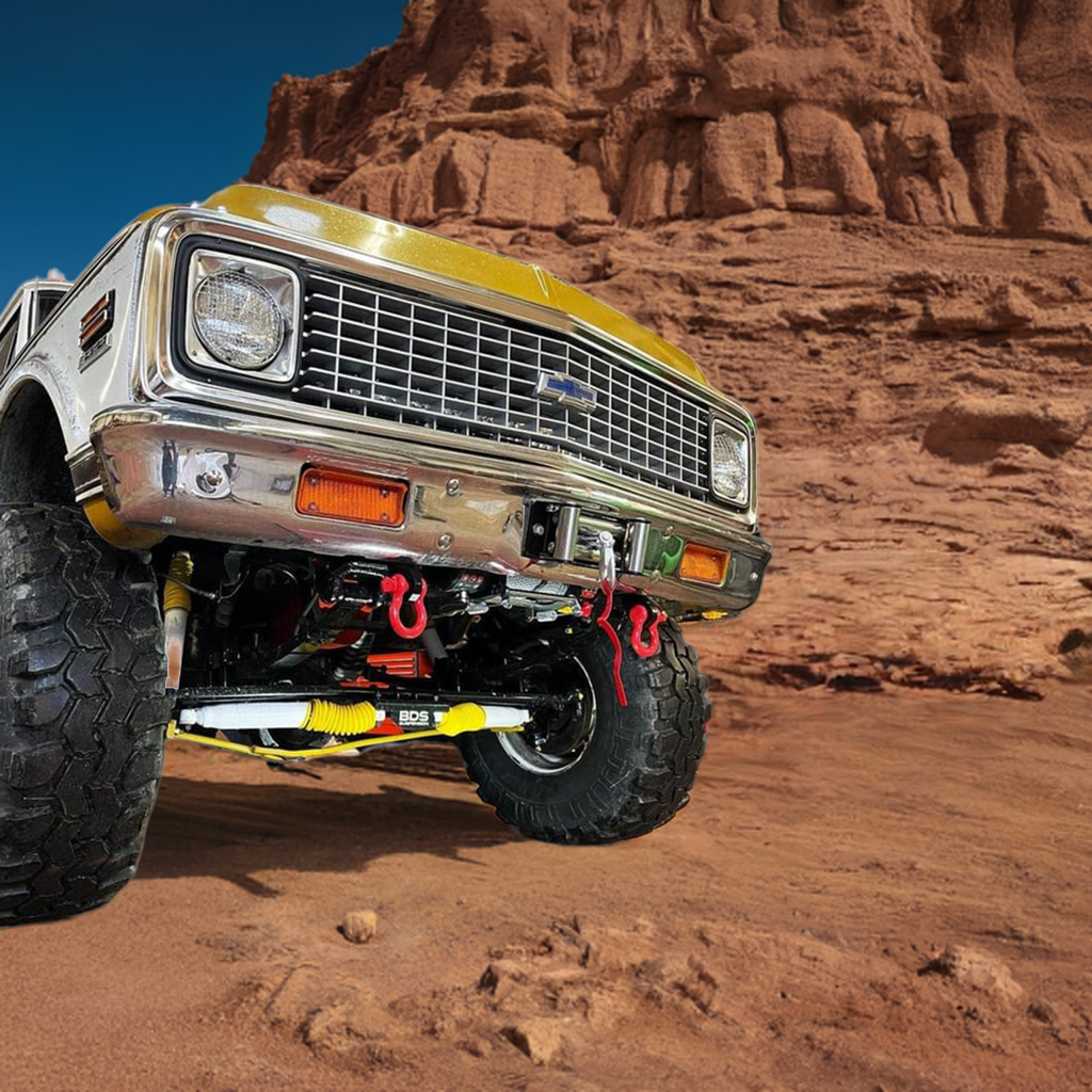 1967-1972 GM truck Behind Bumper Winch Mount (BBWM)