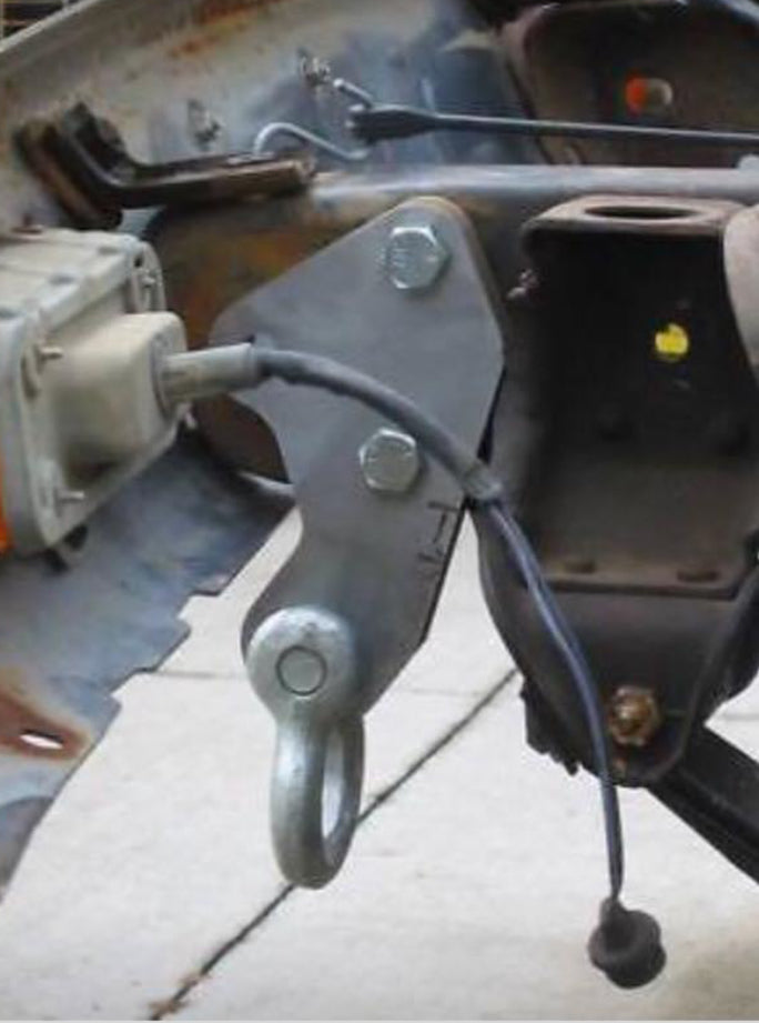 1967-1972 GM truck Shackle Bracket Tow Hooks | Engineered Vintage | Custom Winch Mounts & Recovery For Classic Trucks