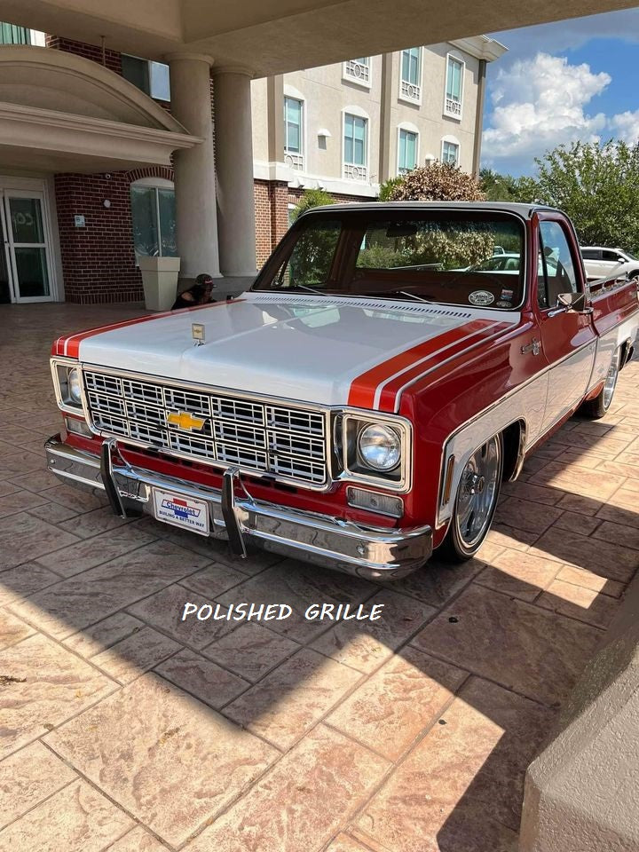 Grille AF (Aluminum Fabricated) 1977-79 Chevrolet Truck | Engineered Vintage | Custom Grilles for Classic Trucks
