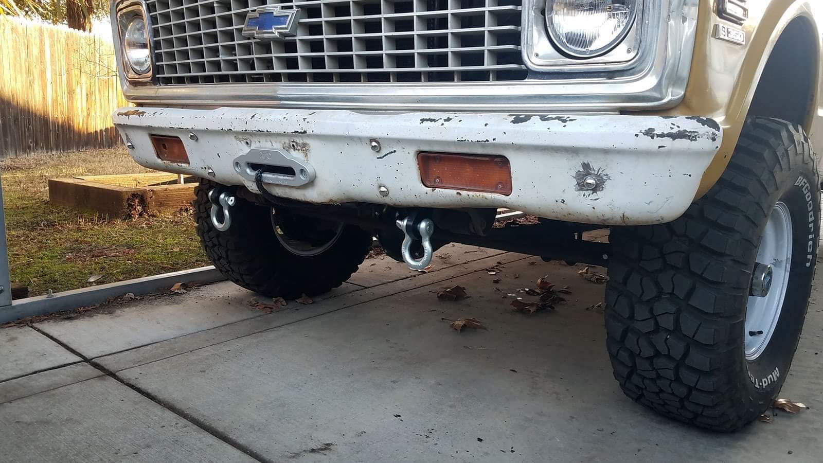 1967-1972 GM truck Shackle Bracket Tow Hooks | Engineered Vintage | Custom Winch Mounts & Recovery For Classic Trucks