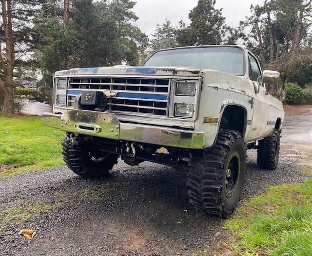 The 'GOAT' winch bumper | Engineered Vintage | Custom Winch Mounts & Recovery For Classic Trucks