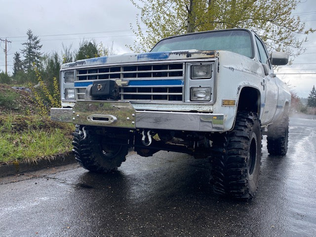 The 'GOAT' winch bumper | Engineered Vintage | Custom Winch Mounts & Recovery For Classic Trucks