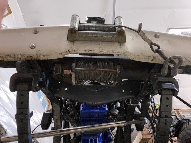 1967-1972 GM truck Behind Bumper Winch Mount (BBWM) | Engineered Vintage | Custom Winch Mounts & Recovery For Classic Trucks