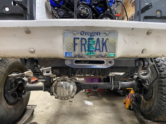 1967-1972 GM truck Behind Bumper Winch Mount (BBWM) | Engineered Vintage | Custom Winch Mounts & Recovery For Classic Trucks