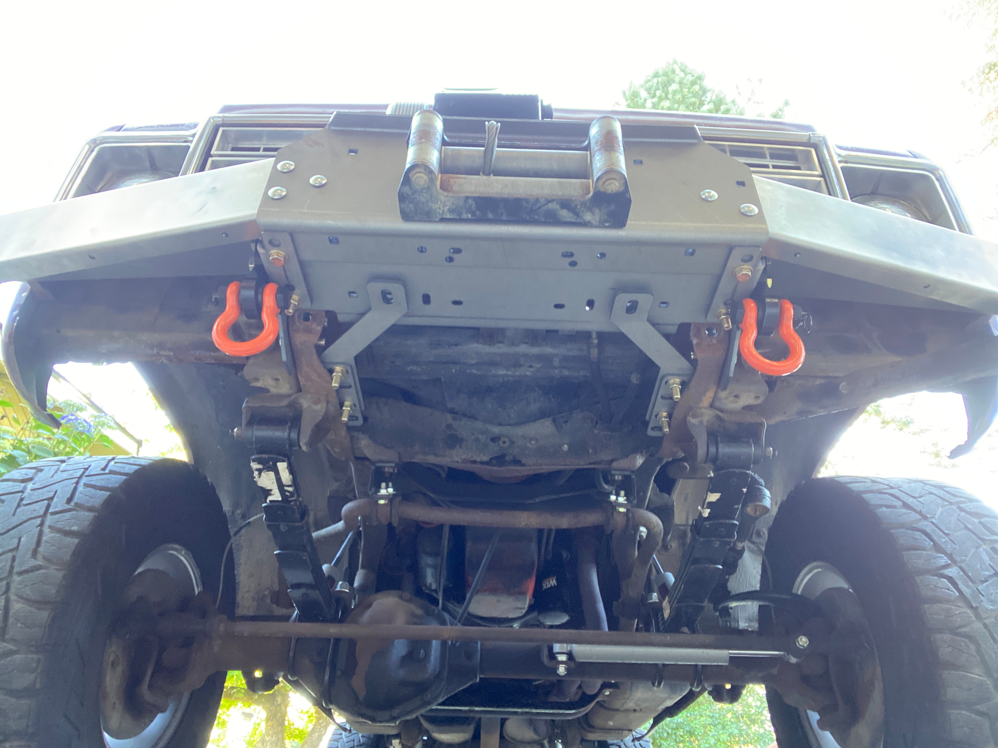 The 'GOAT' winch bumper | Engineered Vintage | Custom Winch Mounts & Recovery For Classic Trucks