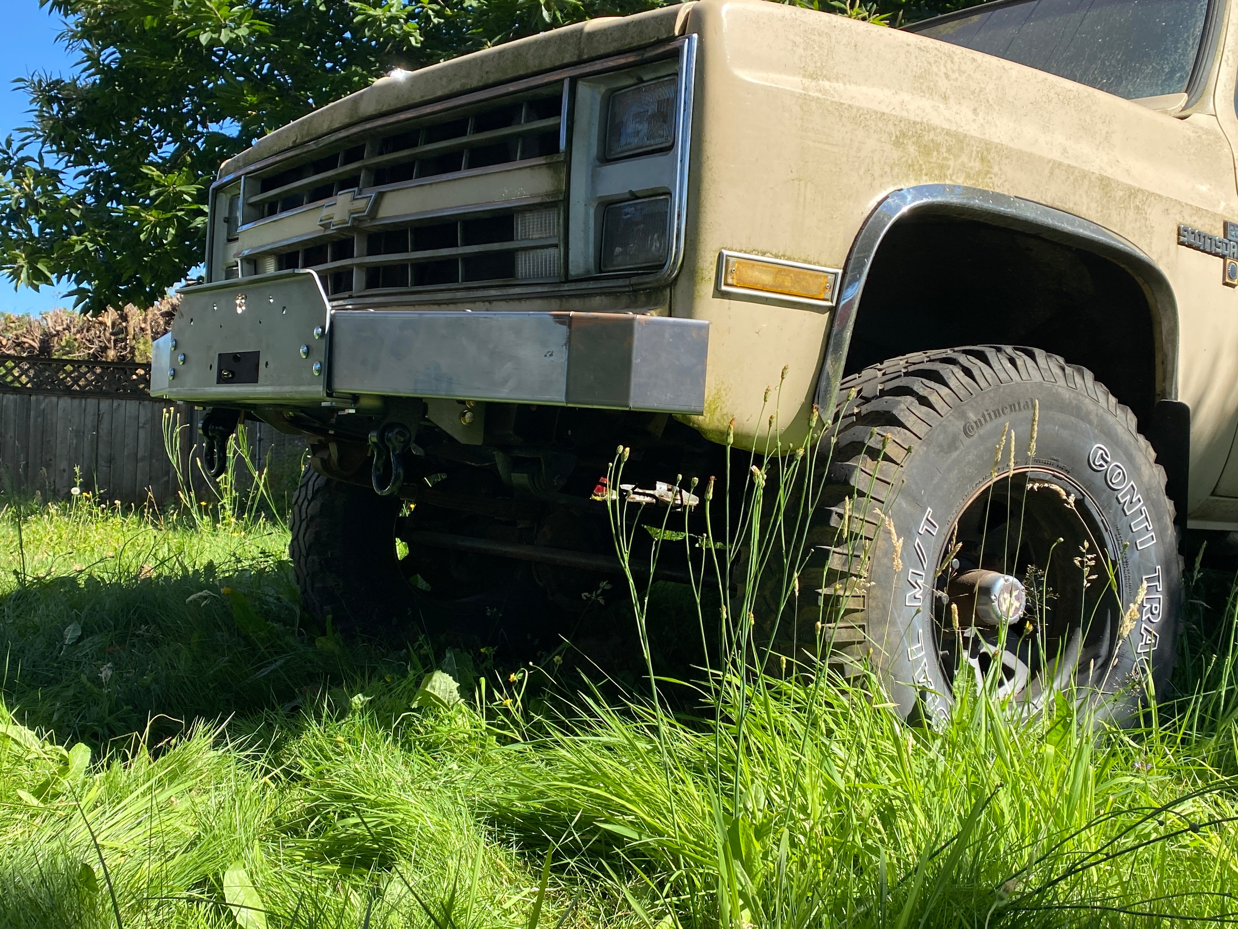 The 'GOAT' winch bumper | Engineered Vintage | Custom Winch Mounts & Recovery For Classic Trucks