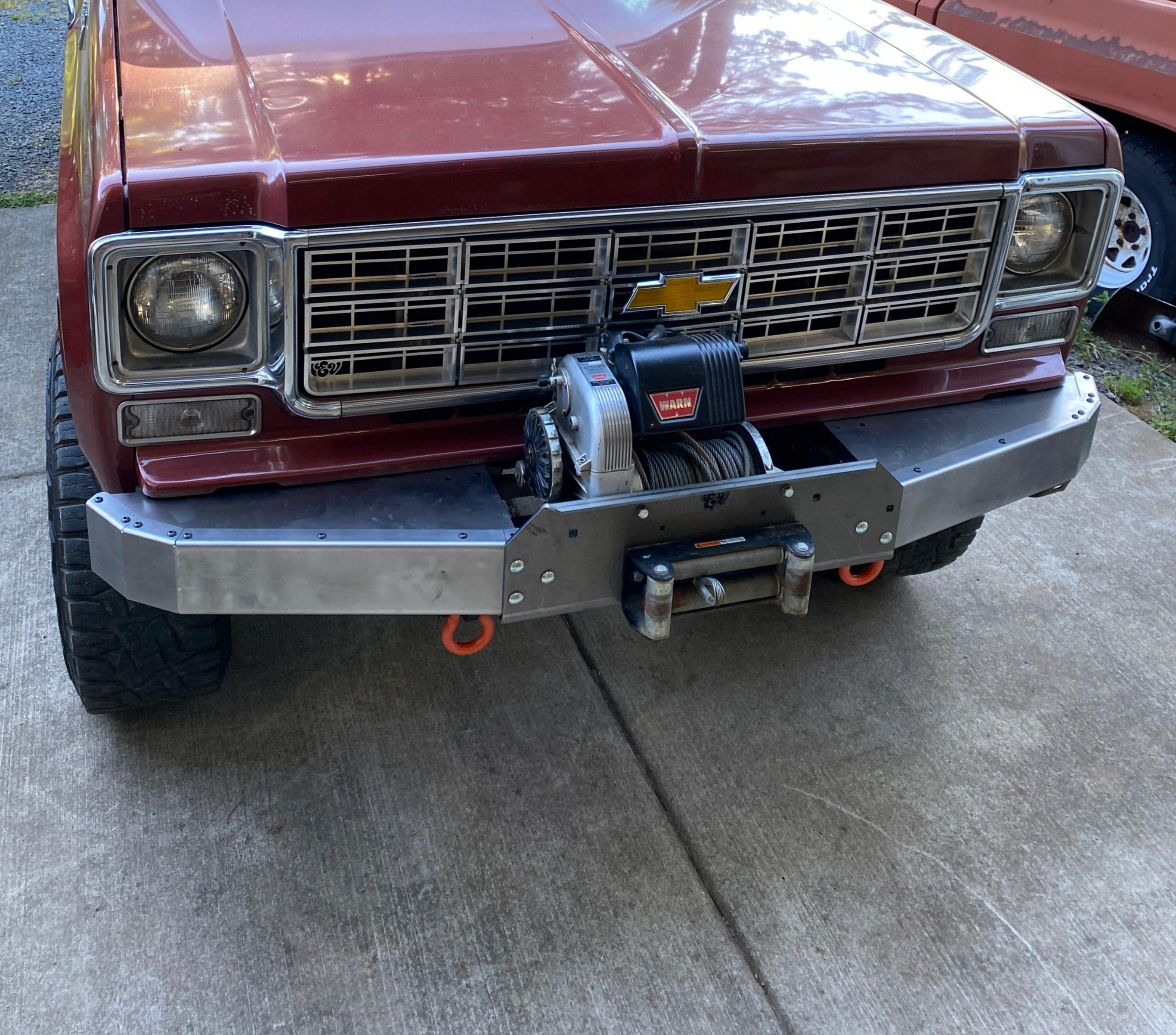 The 'GOAT' winch bumper | Engineered Vintage | Custom Winch Mounts & Recovery For Classic Trucks