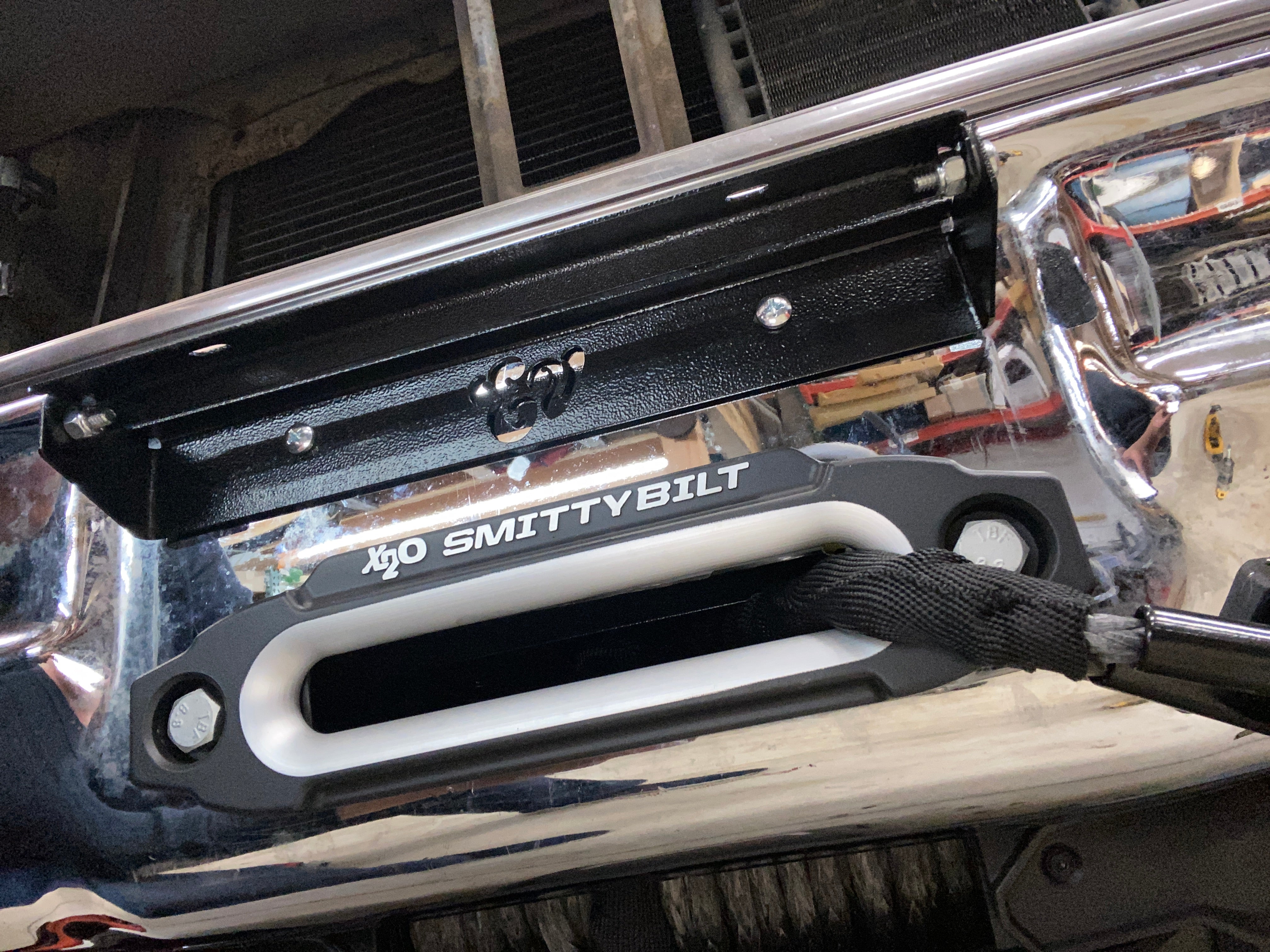 License Plate Flip (compatible with BBWM & 'GOAT' bumper winch mounts) | Engineered Vintage | Custom Winch Mounts & Recovery For Classic Trucks