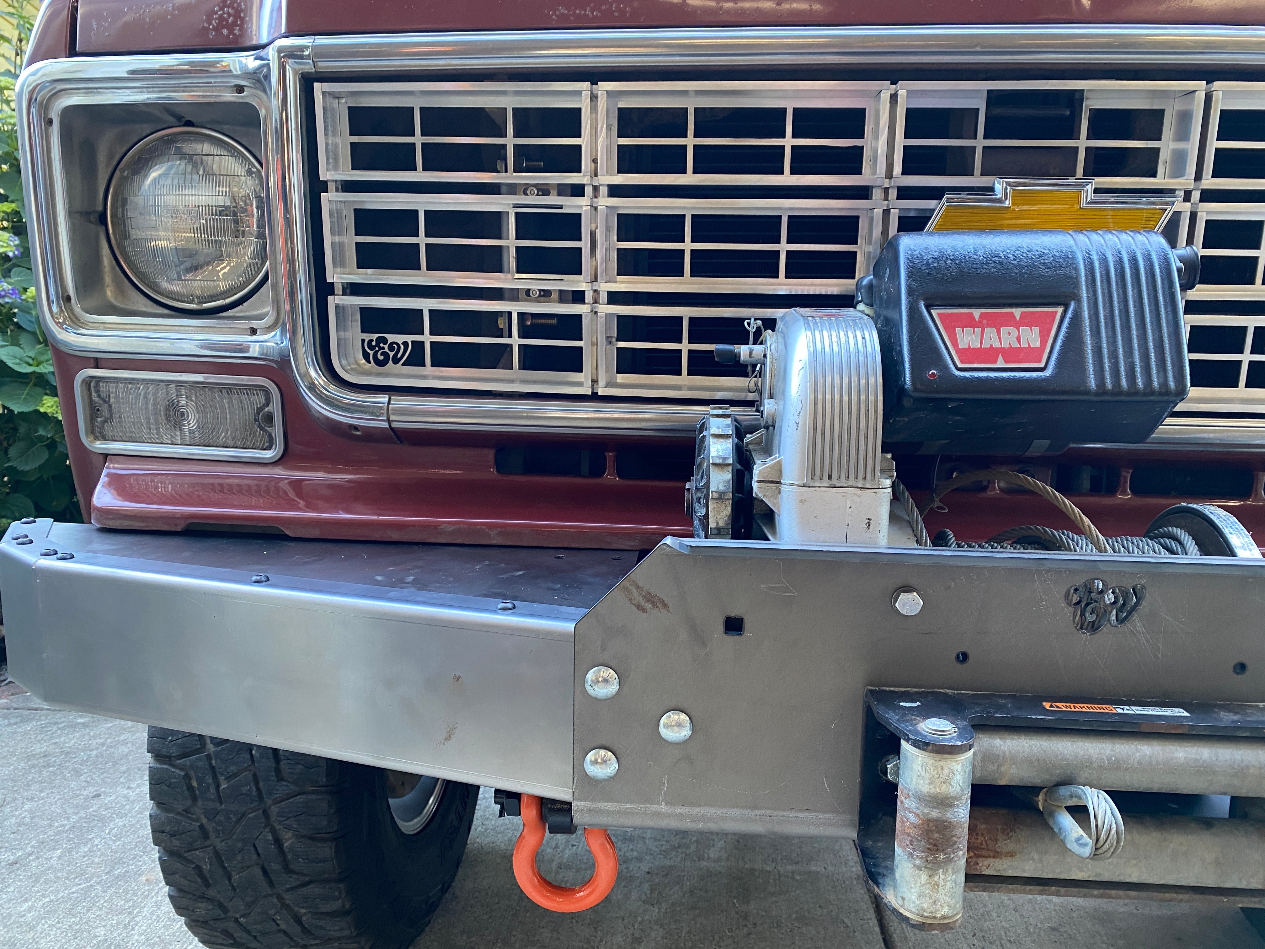 The 'GOAT' winch bumper | Engineered Vintage | Custom Winch Mounts & Recovery For Classic Trucks