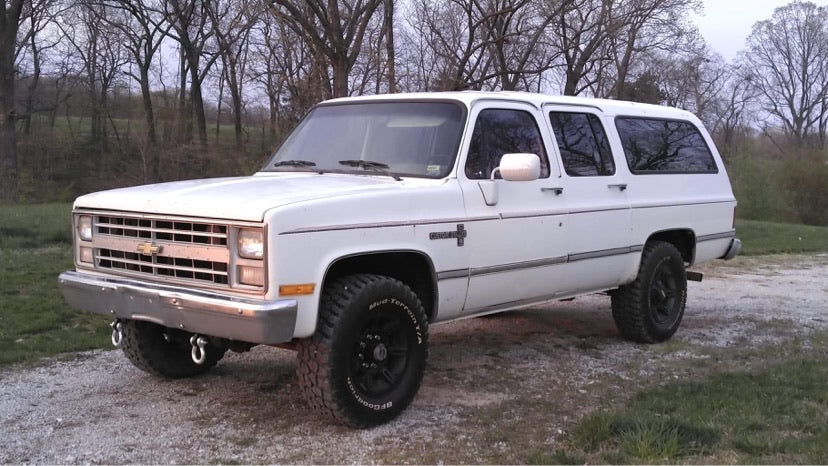 1981-1987 (-'91 K5/Sub/Crew) GM truck Shackle Bracket tow hooks | Engineered Vintage | Custom Winch Mounts & Recovery For Classic Trucks