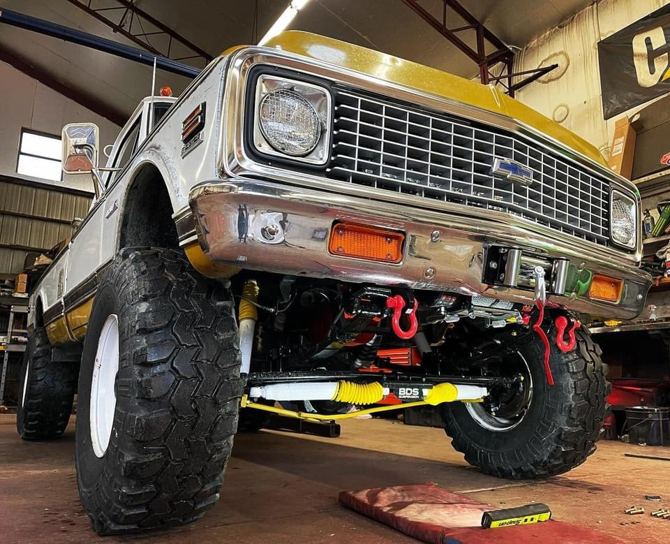 1967-1972 GM truck Behind Bumper Winch Mount (BBWM) | Engineered Vintage | Custom Winch Mounts & Recovery For Classic Trucks