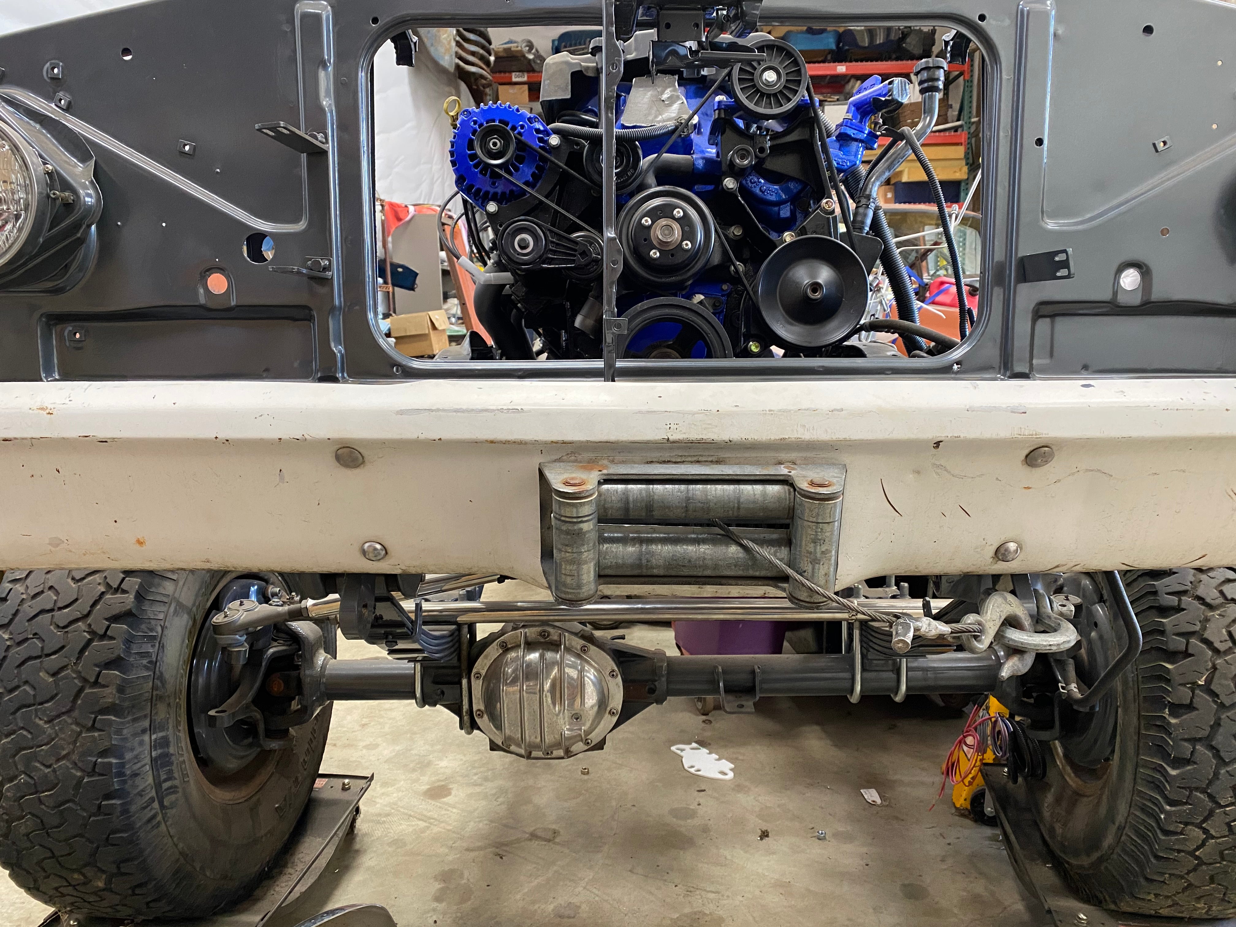 1967-1972 GM truck Behind Bumper Winch Mount (BBWM) | Engineered Vintage | Custom Winch Mounts & Recovery For Classic Trucks