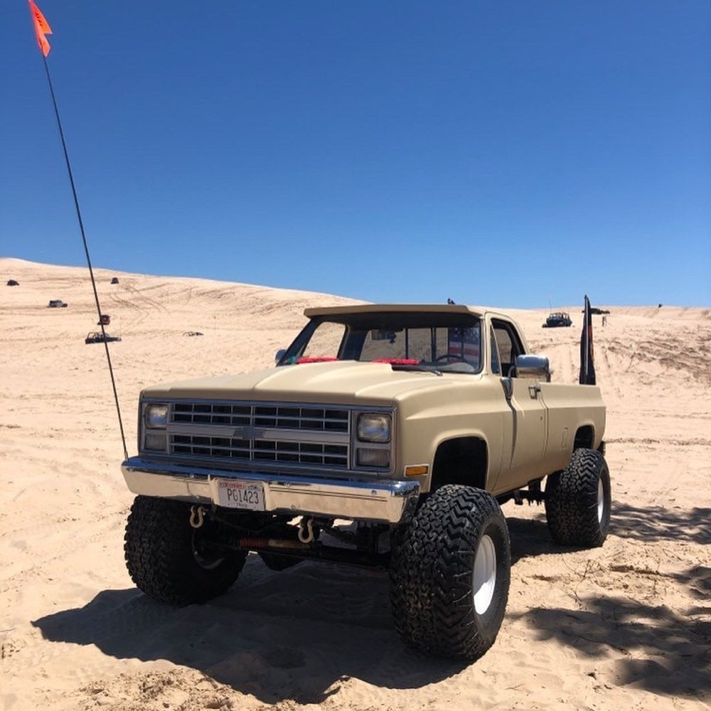 1981-1987 (-'91 K5/Sub/Crew) GM truck Shackle Bracket tow hooks | Engineered Vintage | Custom Winch Mounts & Recovery For Classic Trucks