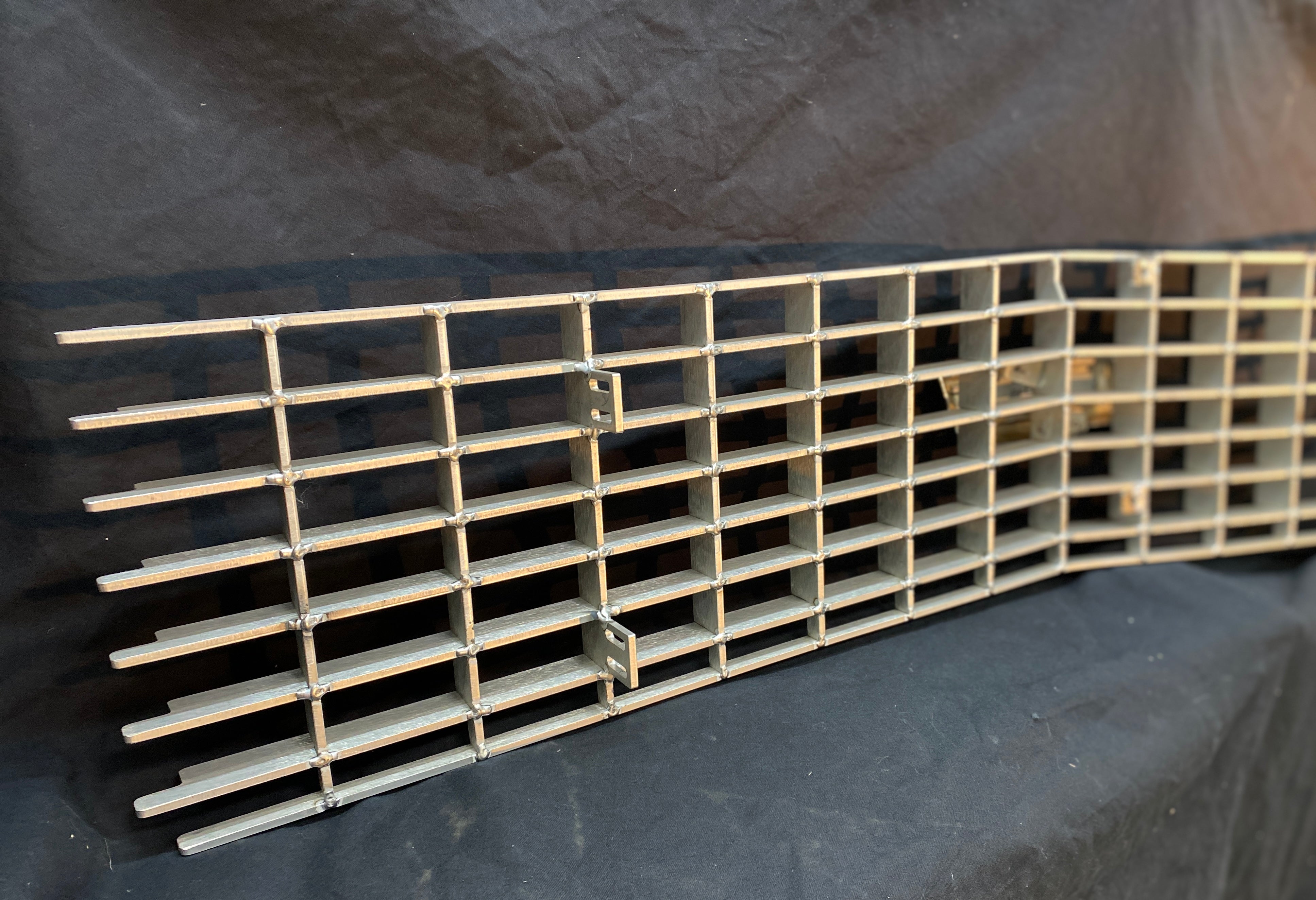 Grille AF (Aluminum Fabricated) 1971-72 Chevrolet Truck | Engineered Vintage | Custom Grilles for Classic Trucks