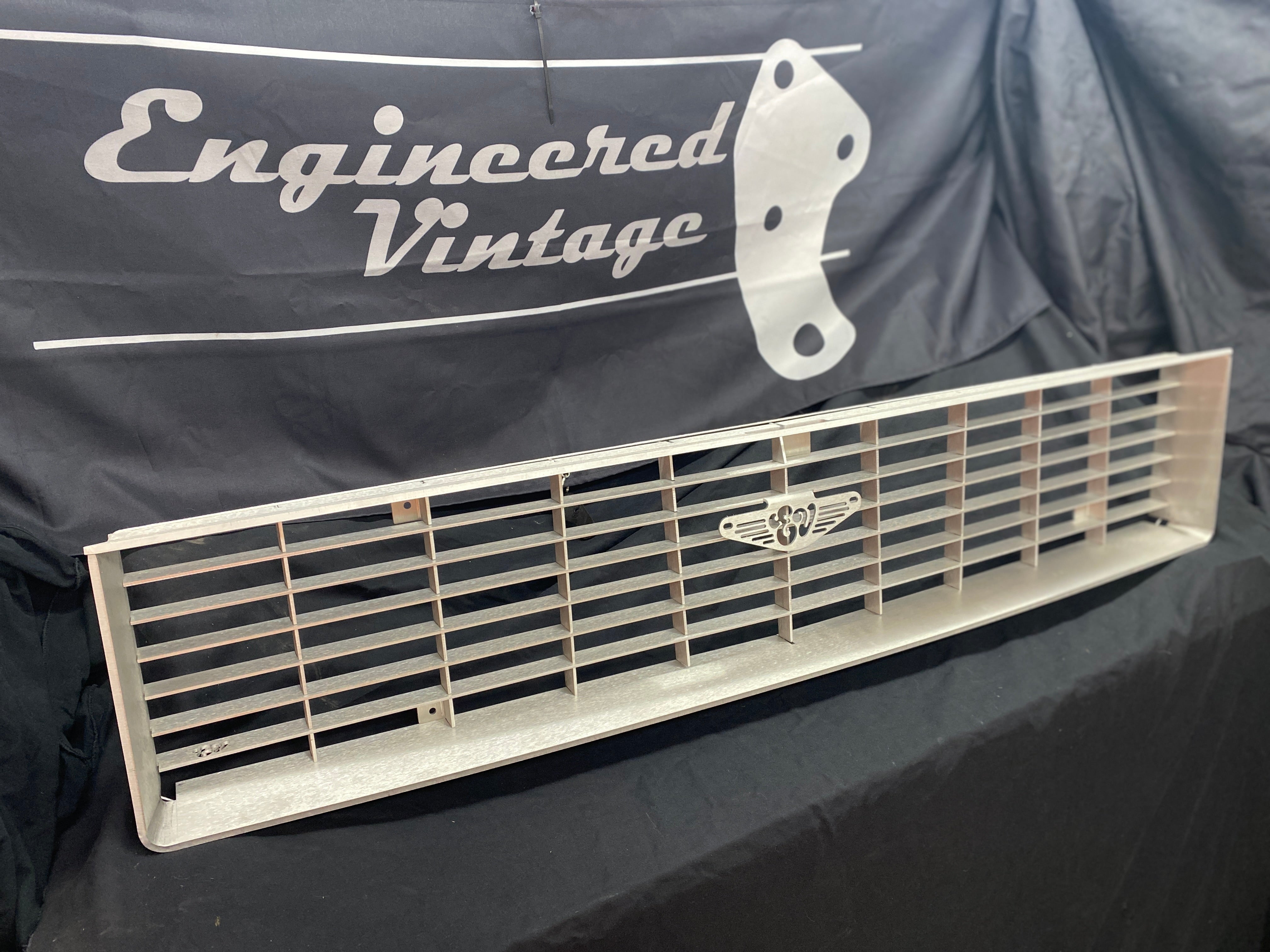 Grille AF (Aluminum Fabricated) 1973-74 Chevrolet Truck | Engineered Vintage | Custom Grilles for Classic Trucks