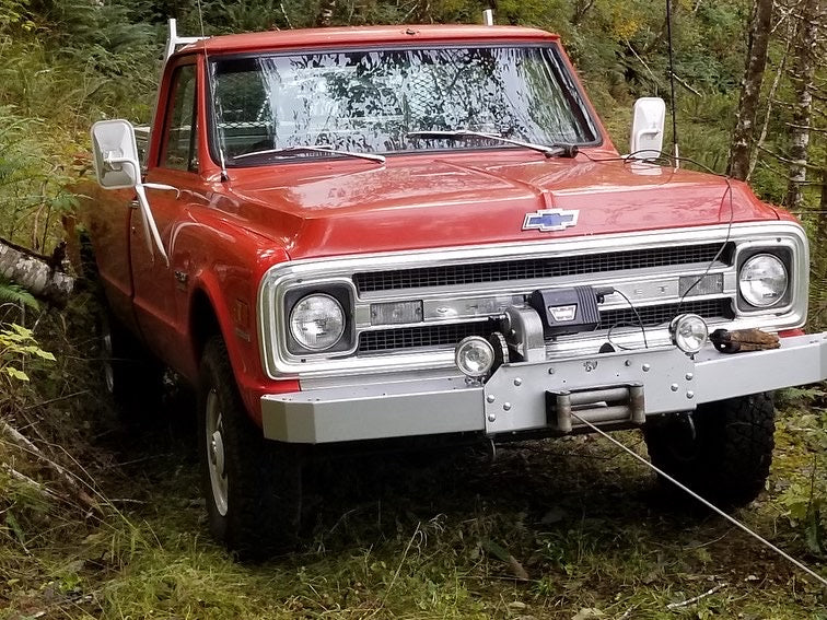 The 'GOAT' winch bumper | Engineered Vintage | Custom Winch Mounts & Recovery For Classic Trucks