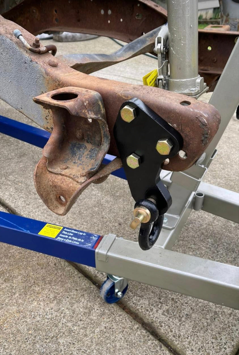 1967-1972 GM truck Shackle Bracket Tow Hooks | Engineered Vintage | Custom Winch Mounts & Recovery For Classic Trucks