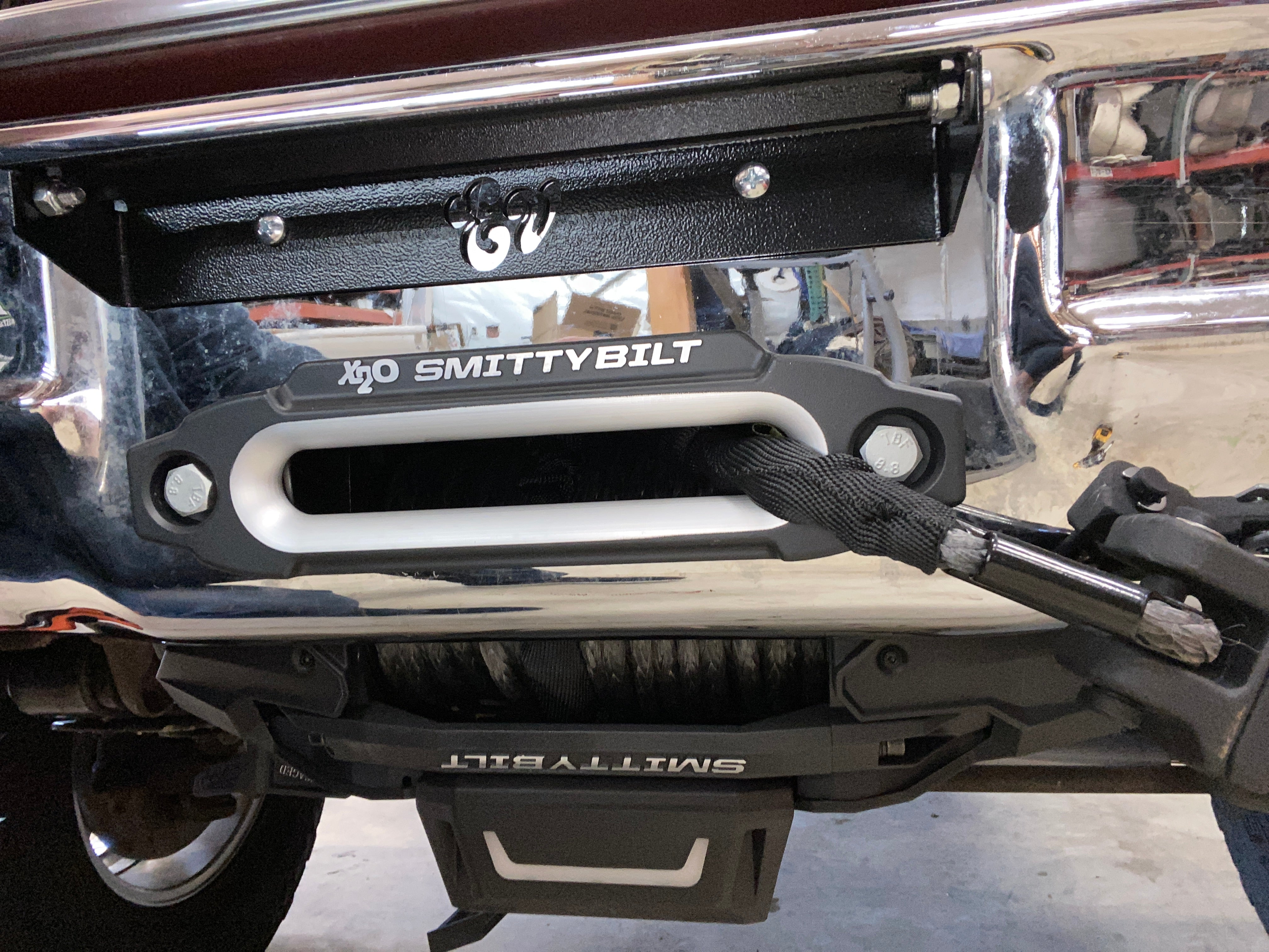 License Plate Flip (compatible with BBWM & 'GOAT' bumper winch mounts) | Engineered Vintage | Custom Winch Mounts & Recovery For Classic Trucks